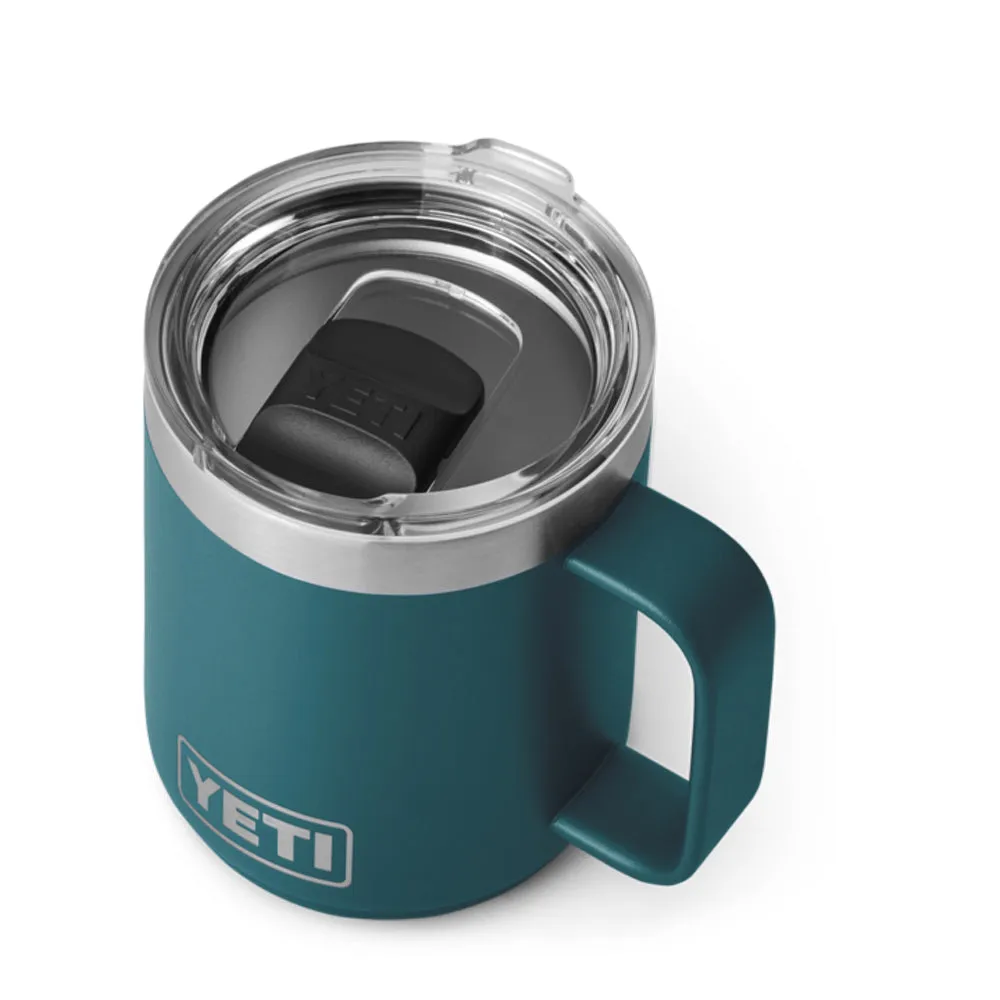 21071502560 TAZA RAMBLER 10oz STACKABLE MUG TAPA MAGNETICA AGAVE TEAL MARCA YETI