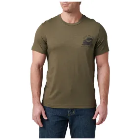 76166AAP PLAYERA NATURES OVERLANDR RANGER GREEN MARCA 5.11 TACTICAL