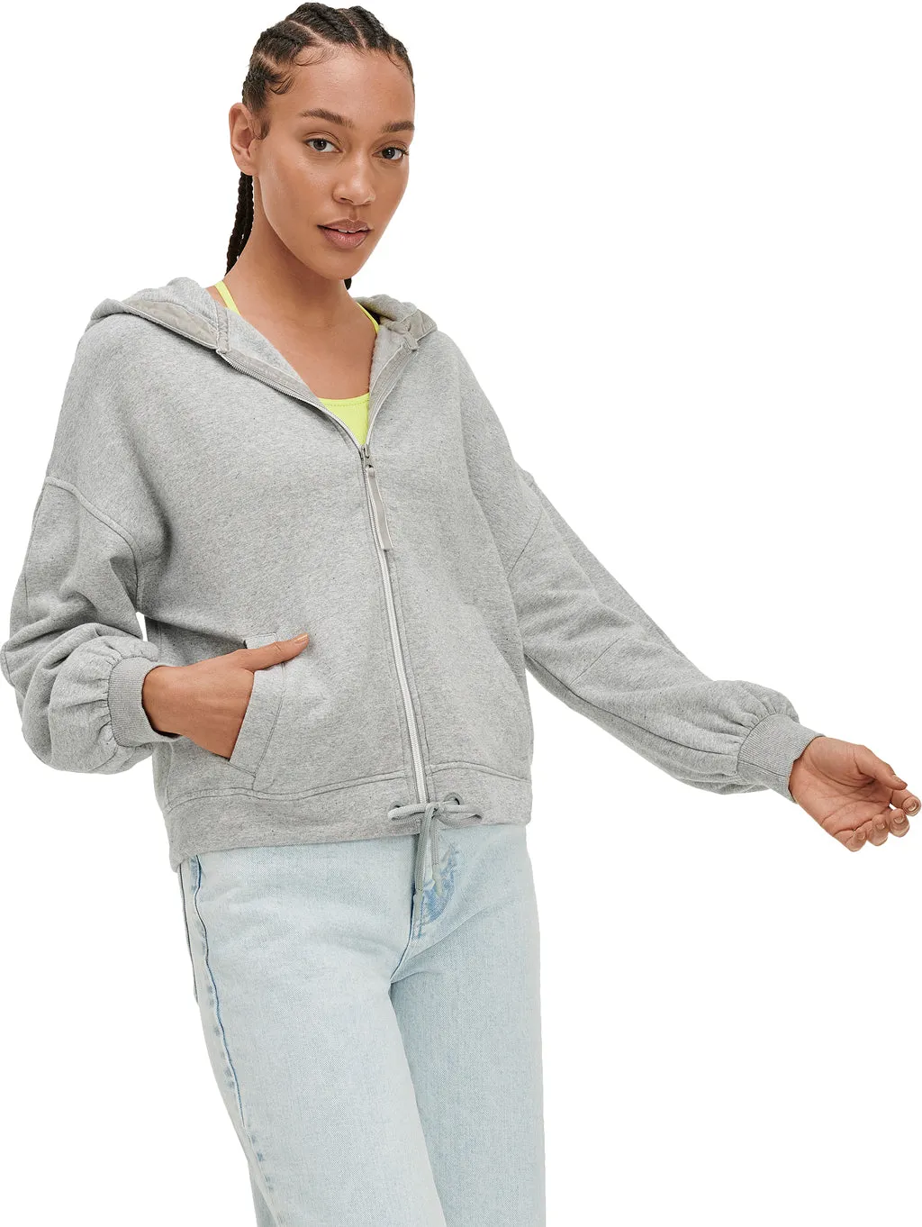 Abbi Half Moon Sleeve Hoodie - Women’s|-|Chandail à capuchon à manches en demi-lune Abbi - Femme