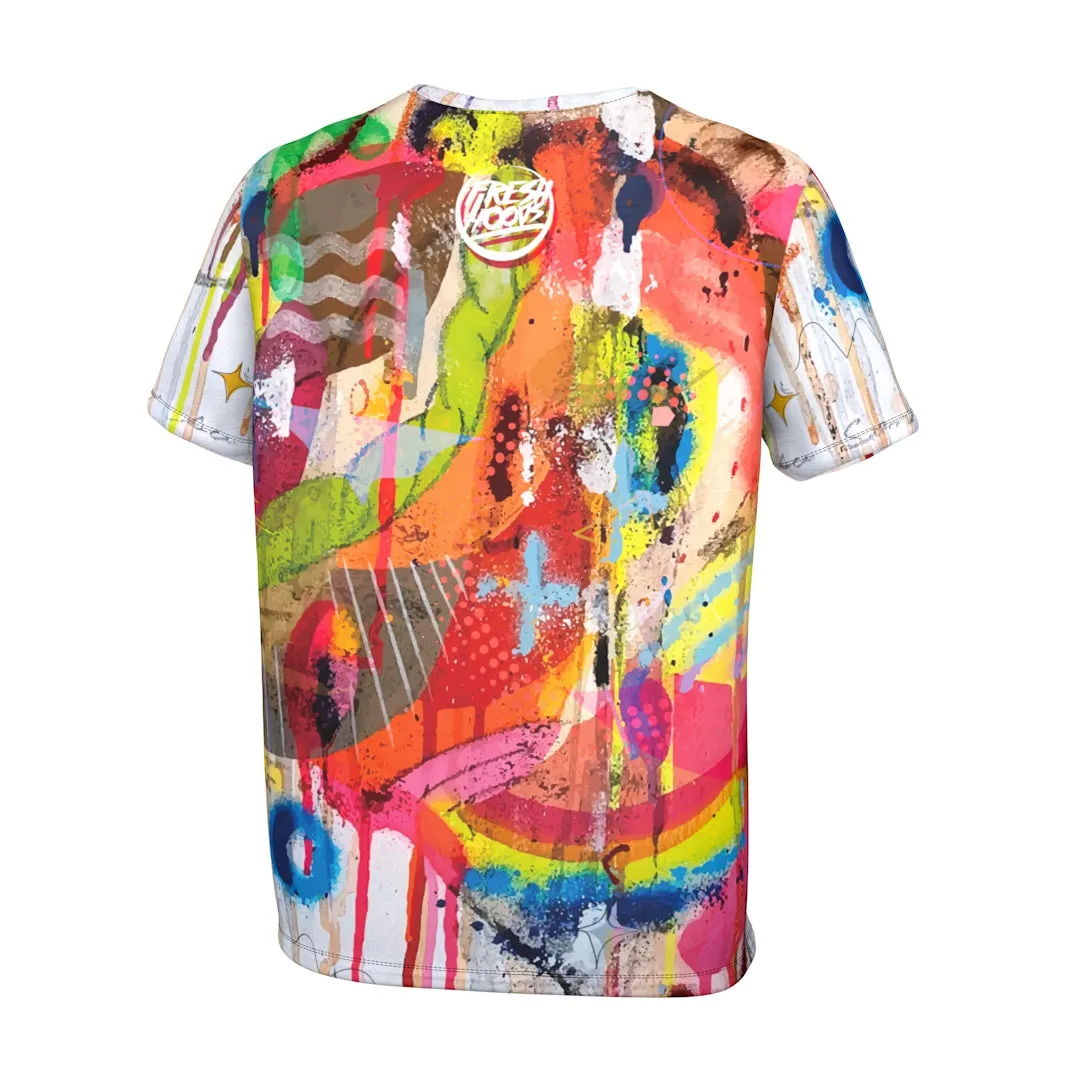 Abstract Paint T-Shirt