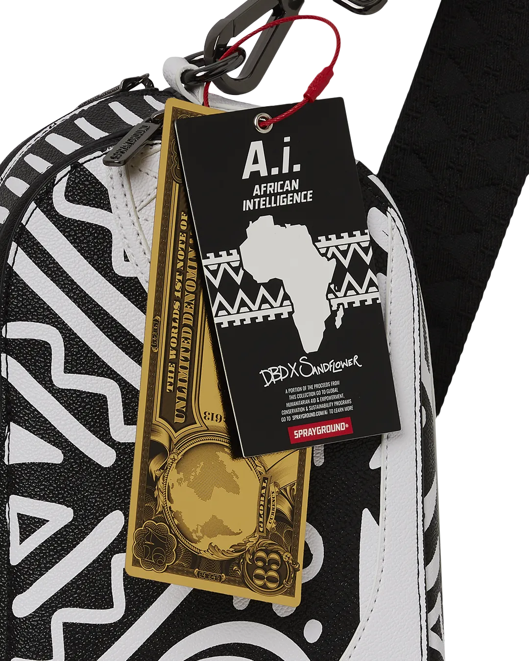 A.I.8 AFRICAN INTELLIGENCE - ORIGIN STORY BACKPACK SLING