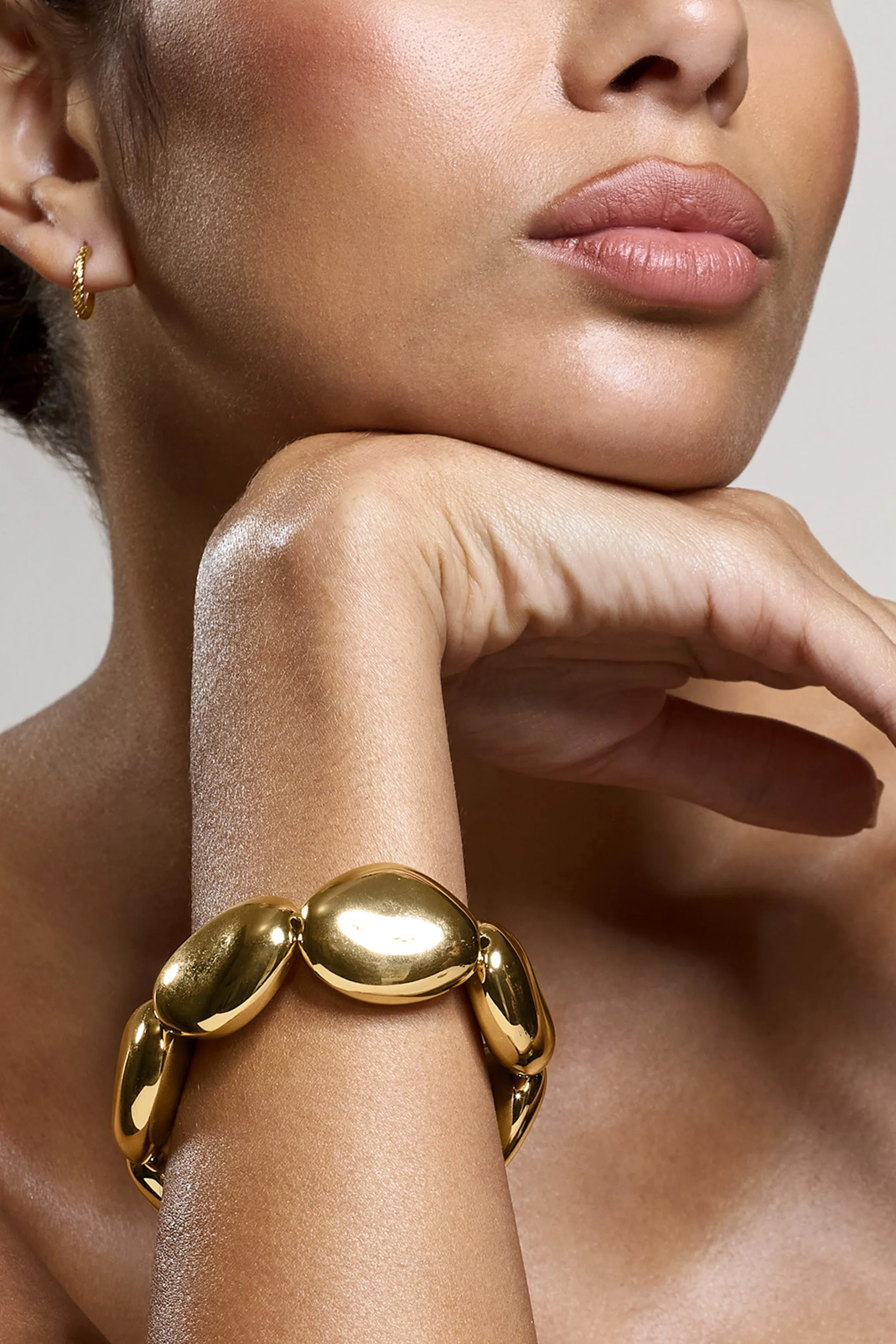 Alani | Gold Stone Bracelet