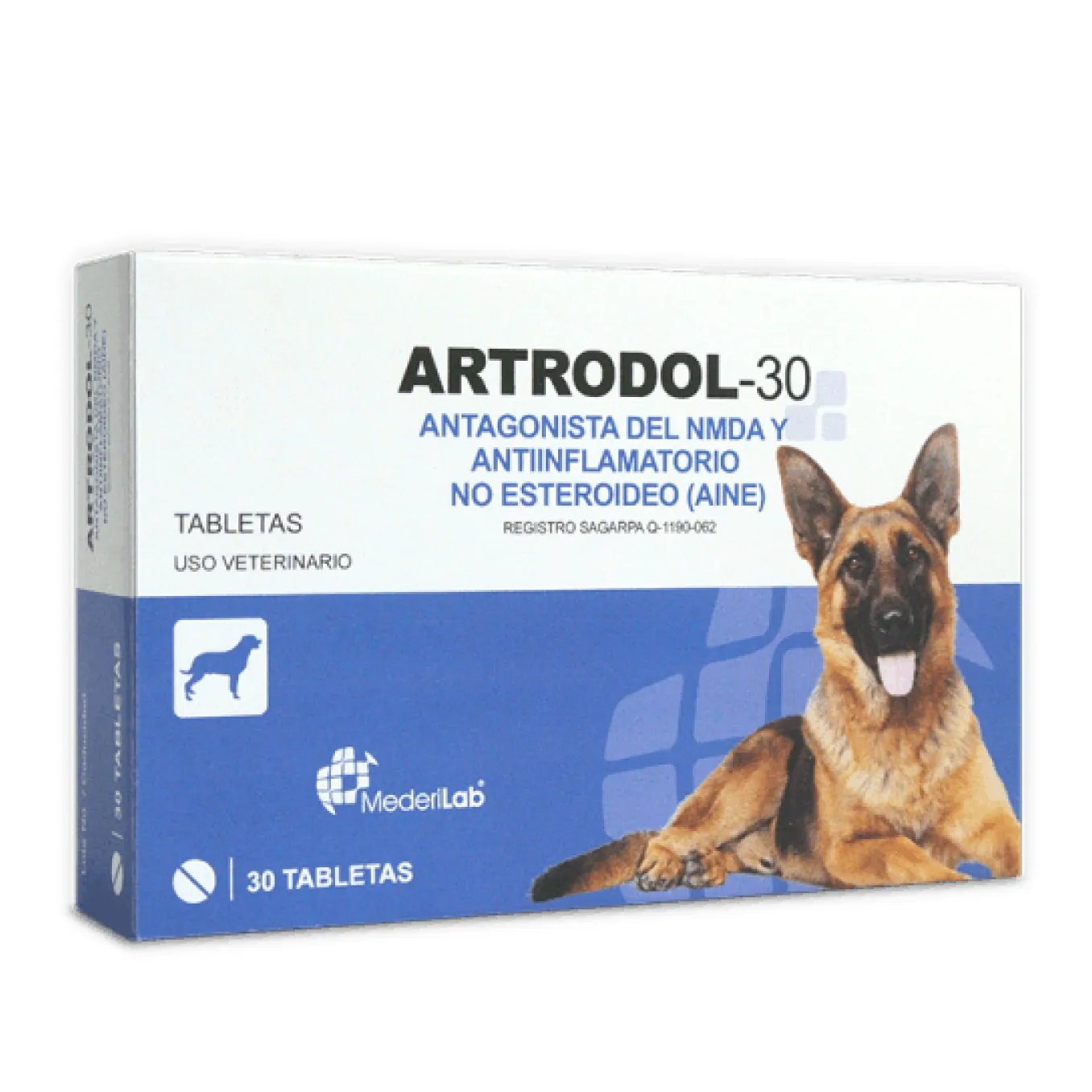 Artrodol Antiinflamatorio 30 Tabletas Meloxicam Amantadina Mederilab