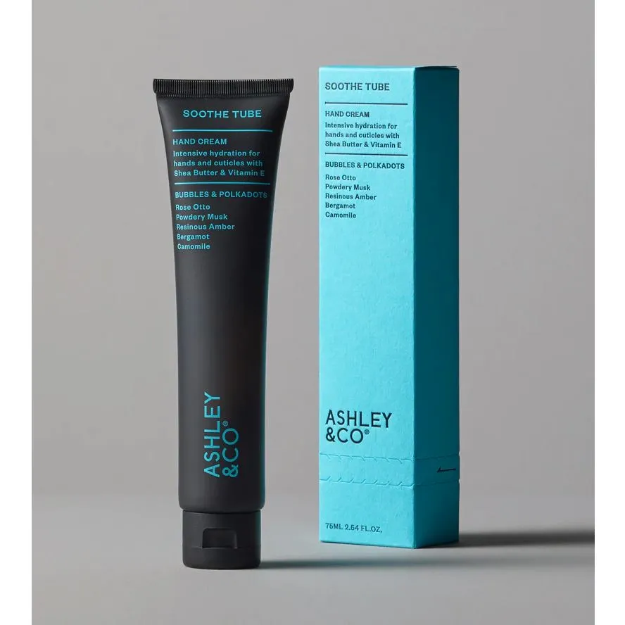 Ashley & Co Soothe Tube Intensive Hand Hydration - Bubbles & Polkadots