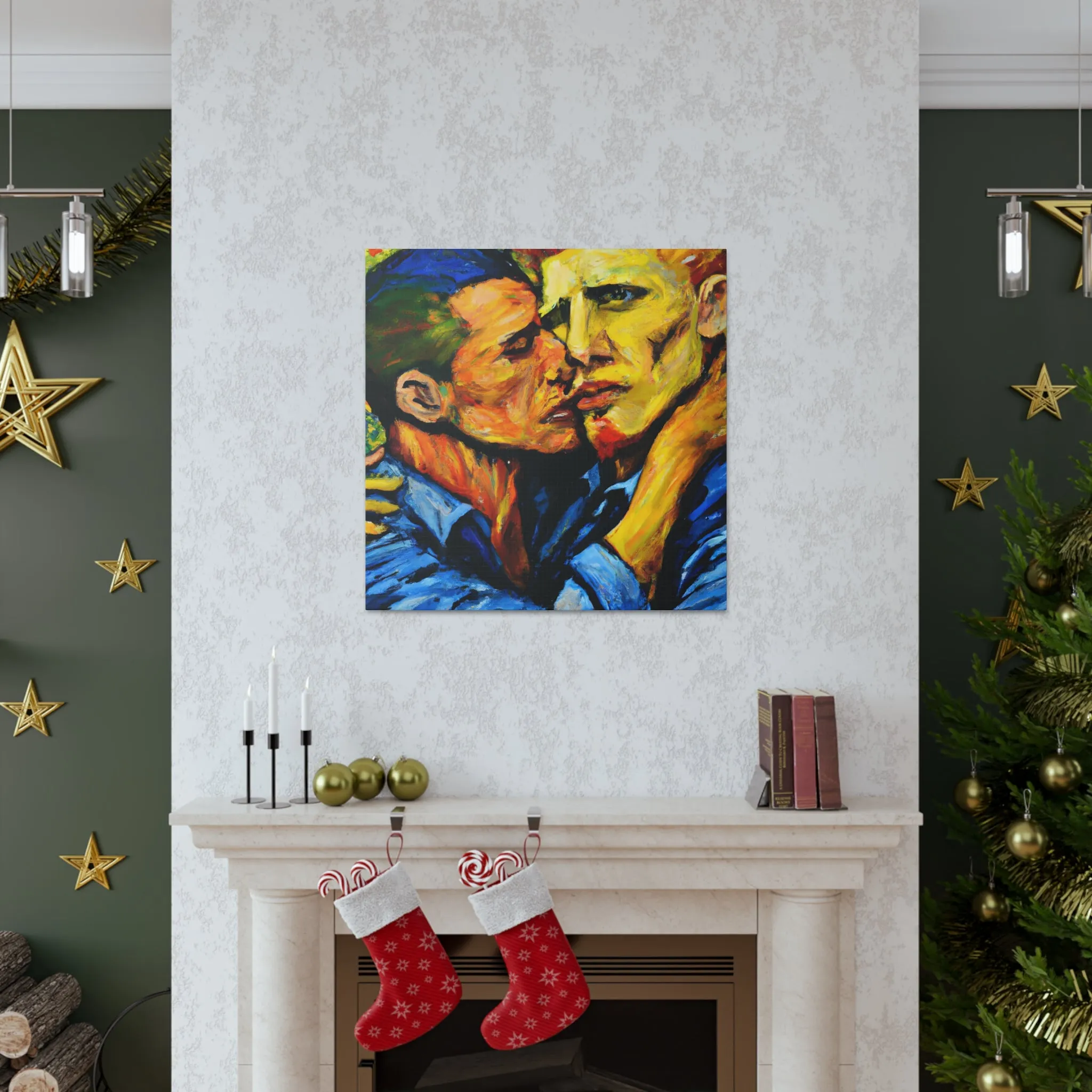 Aurael - Gay Couple Wall Art