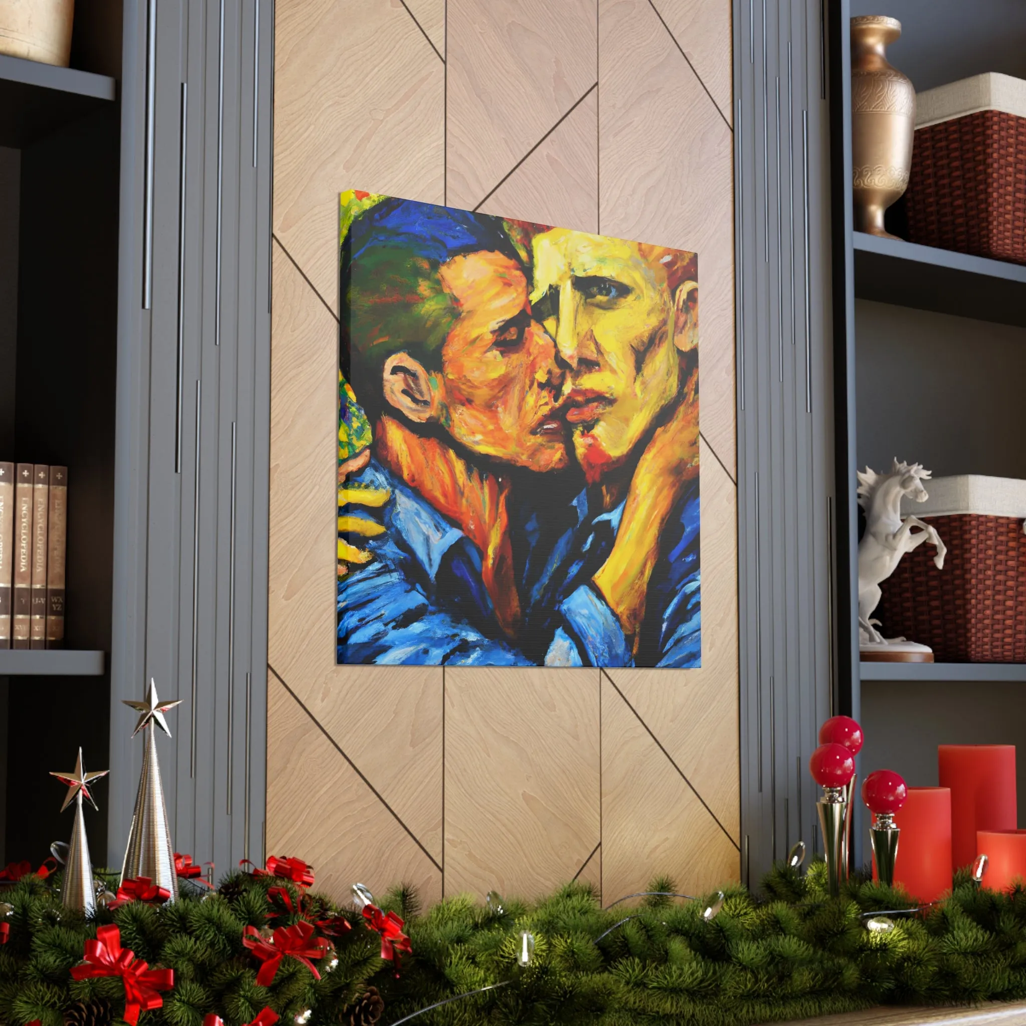 Aurael - Gay Couple Wall Art