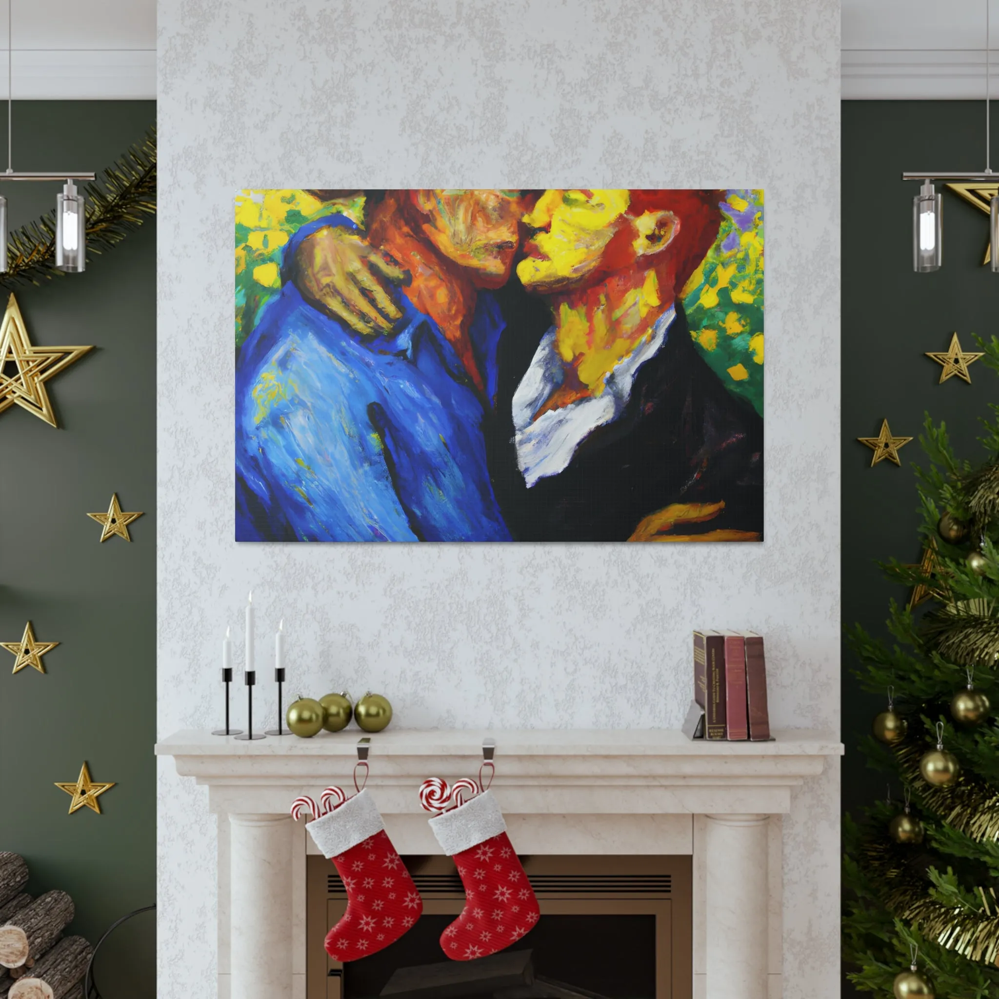 AureliusGodiva - Gay Couple Wall Art