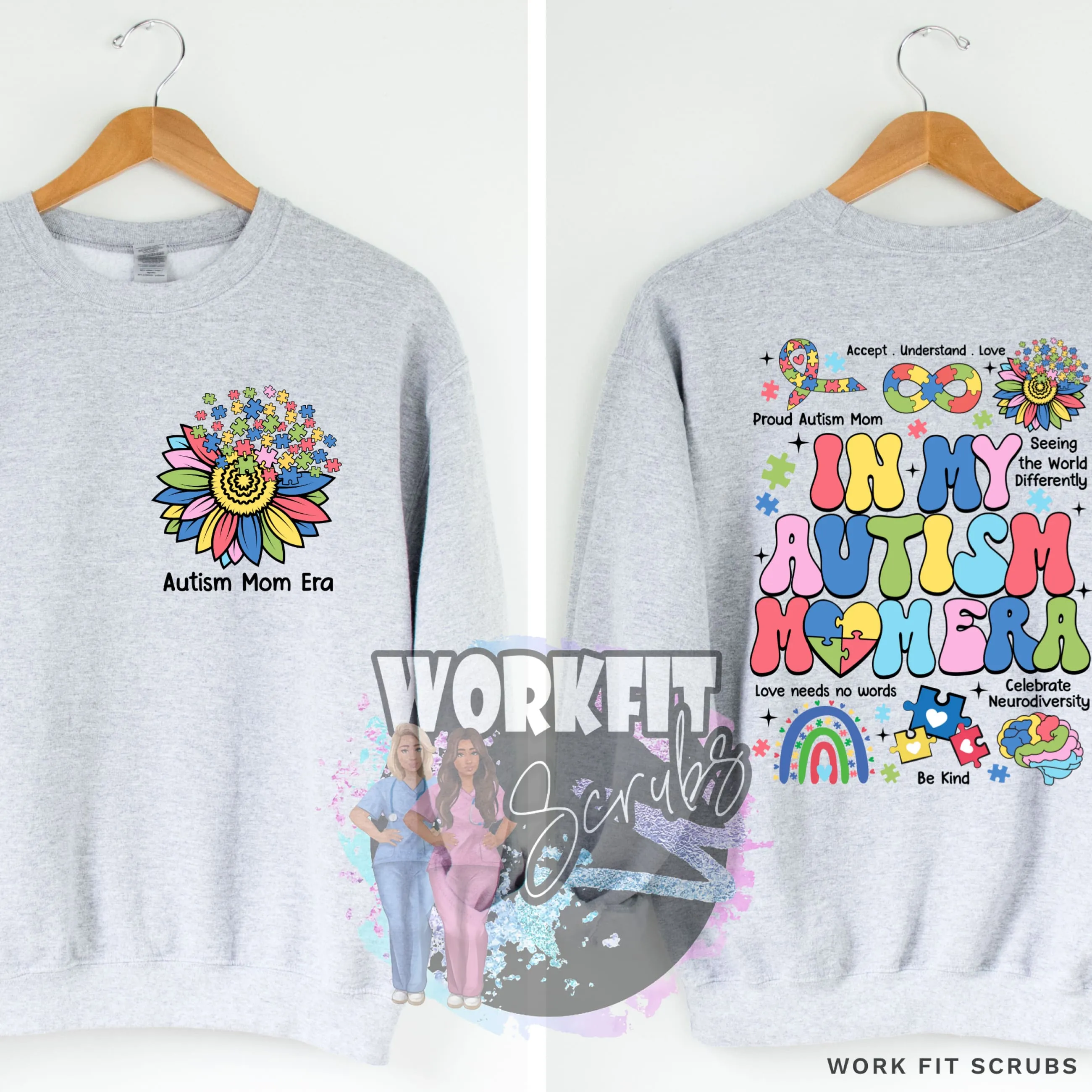 Autism Awareness Crewnecks