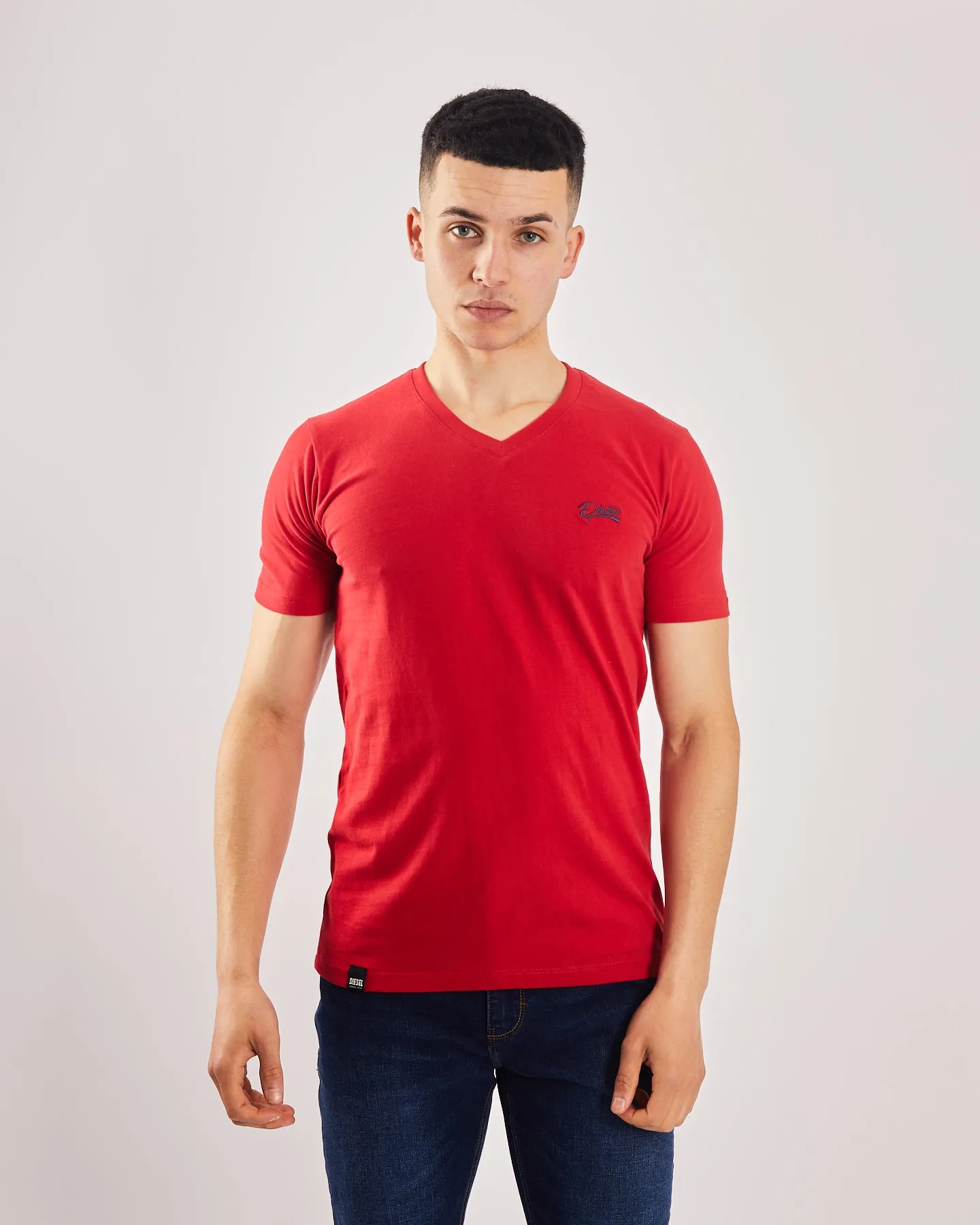 Basic Oakley V Neck Barbados Cherry