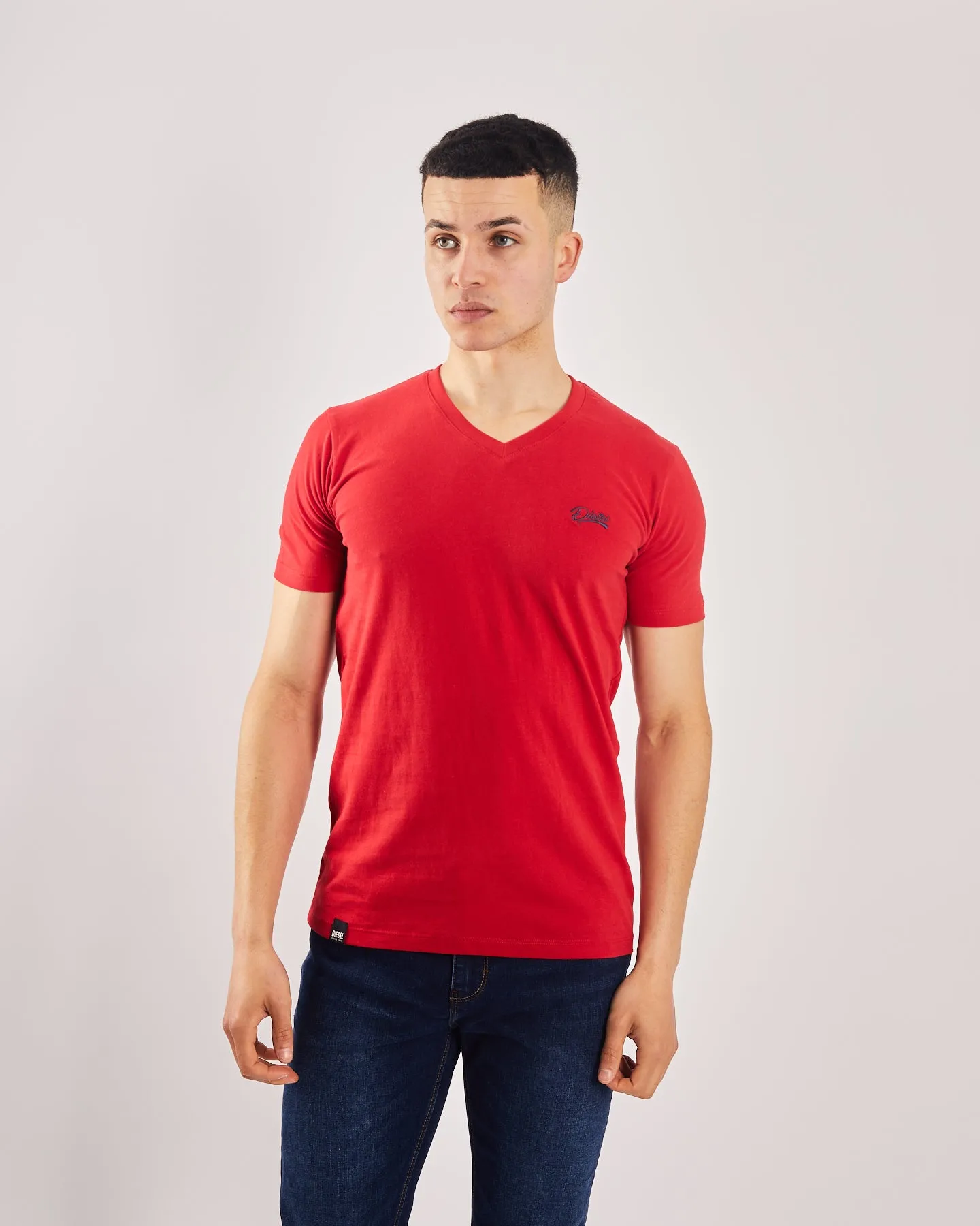 Basic Oakley V Neck Barbados Cherry