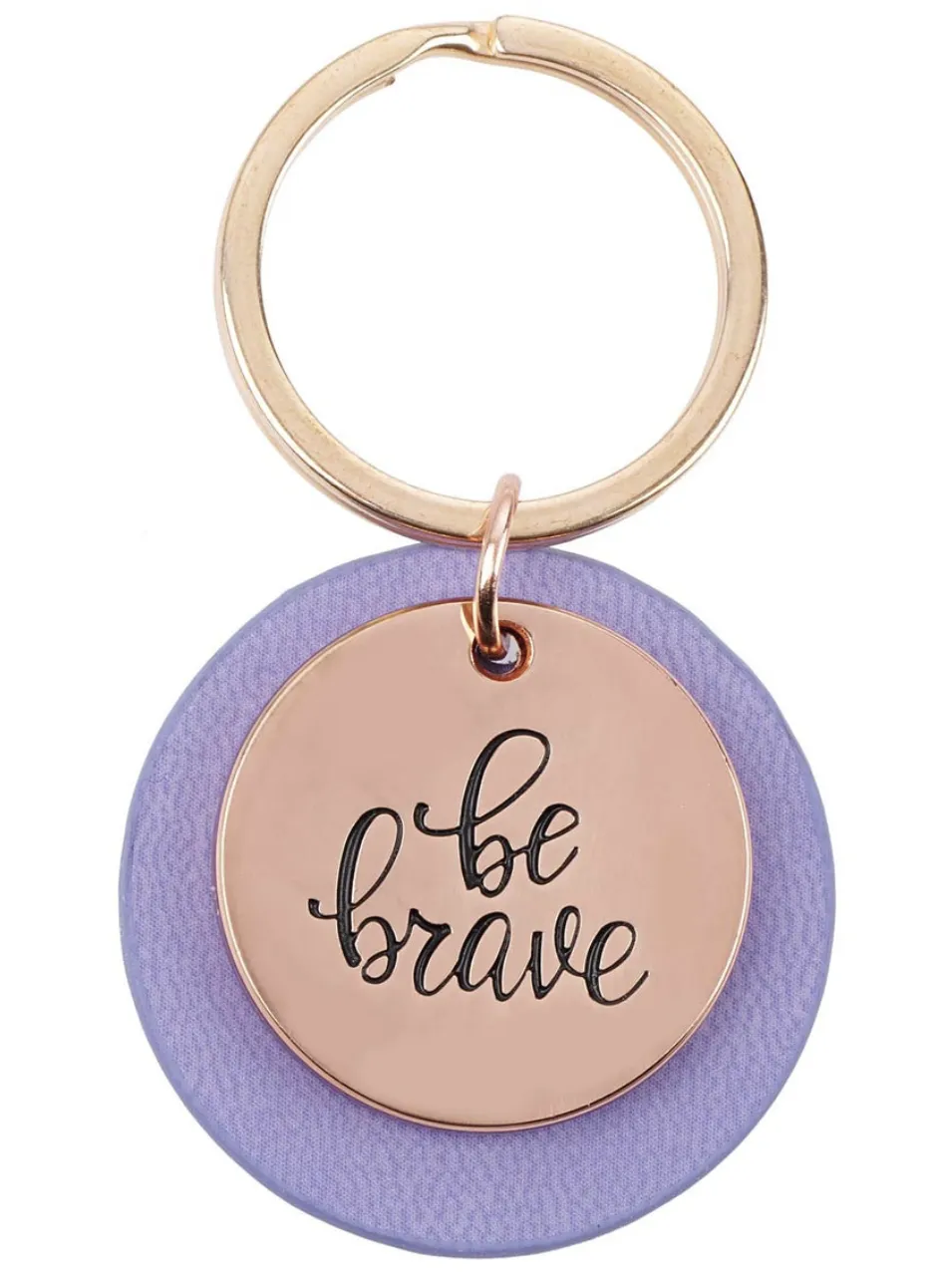 Be Brave Keyring