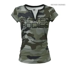 Better Bodies Fitness V-Tee - Camoprint