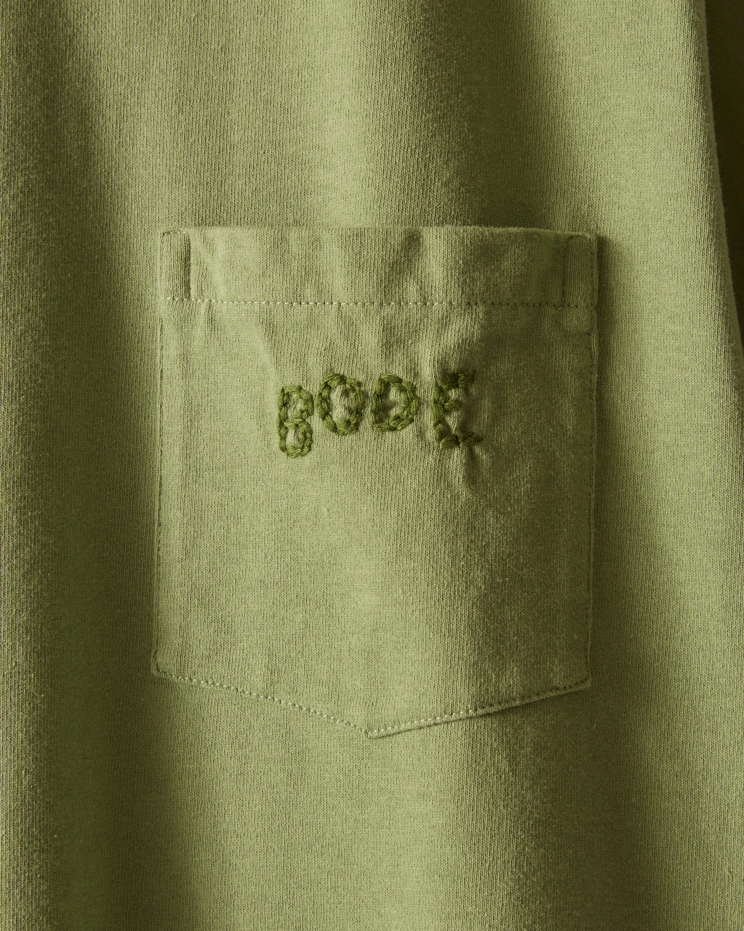 Bode Pocket Tee - Ivy