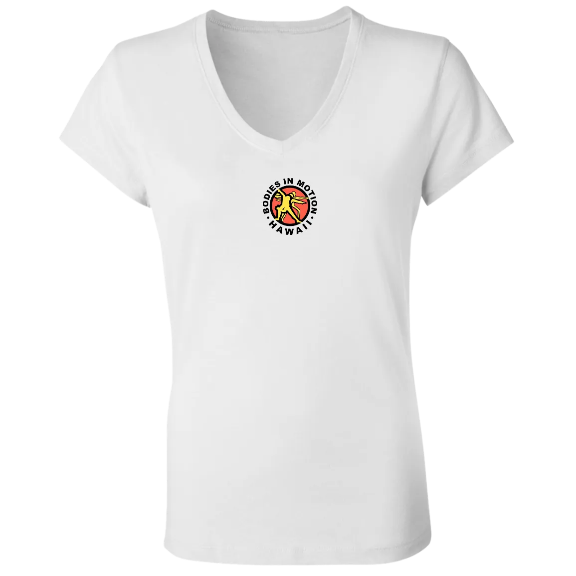 Bodies in Motion Ladies' Jersey V-Neck T-Shirt