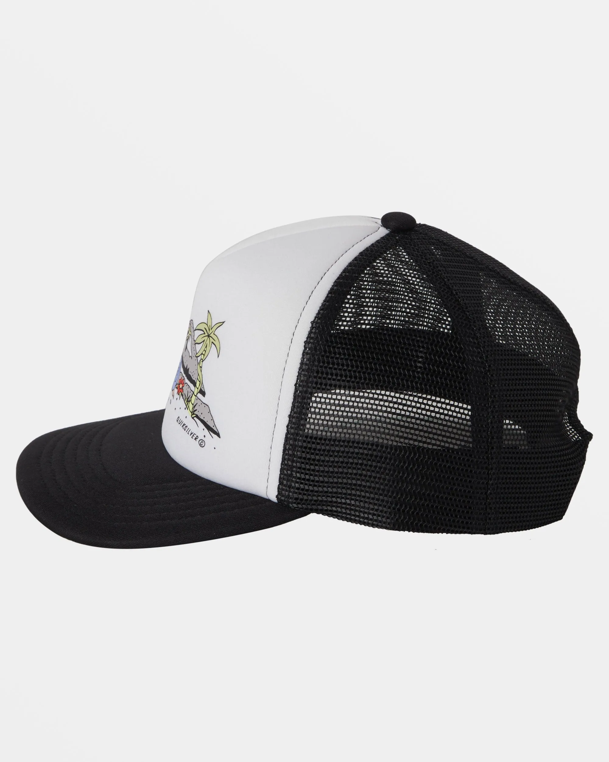 Boys 2-7 Slab Bruiser Trucker Hat - White