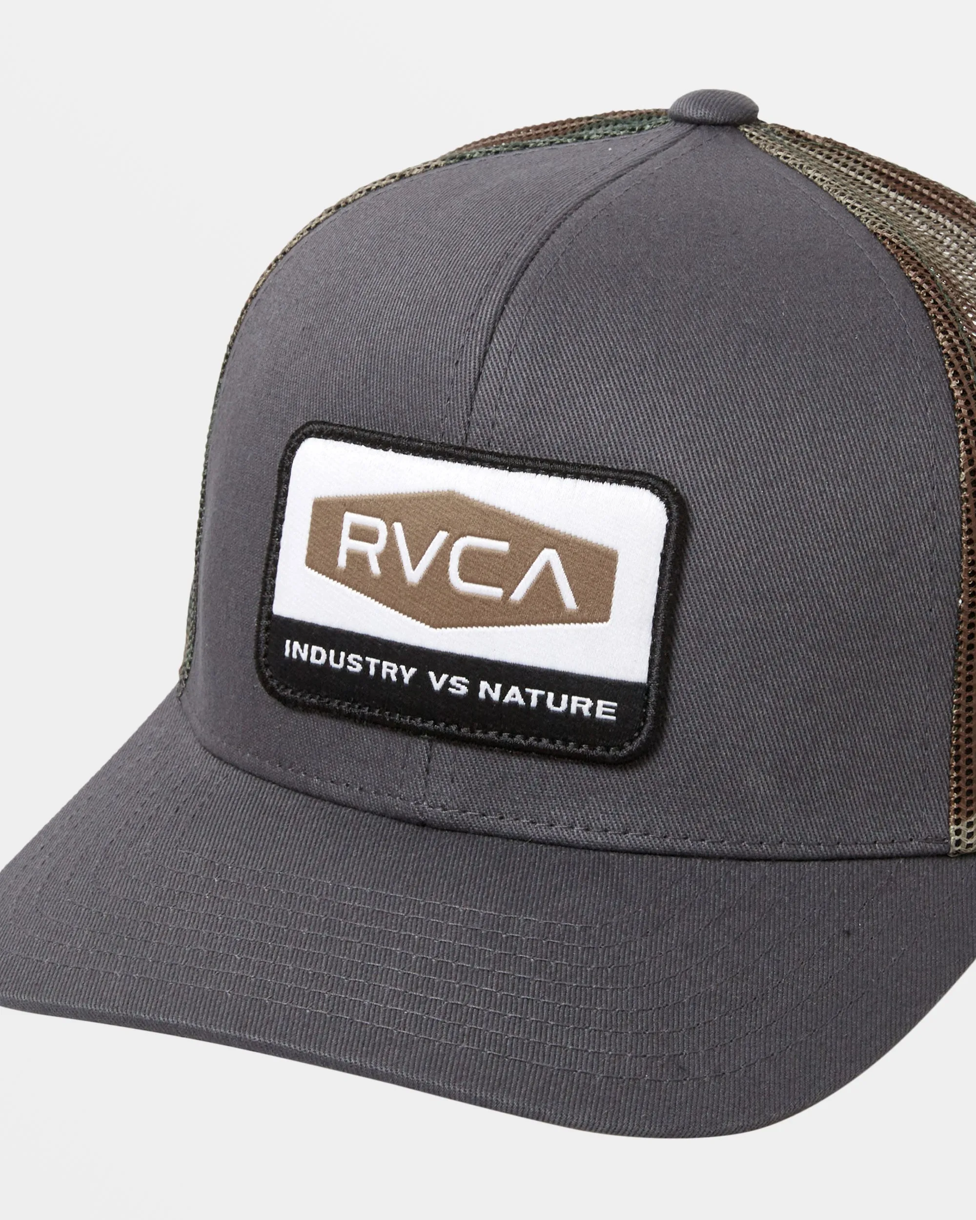 Boys Mission Trucker Hat - Dark Grey