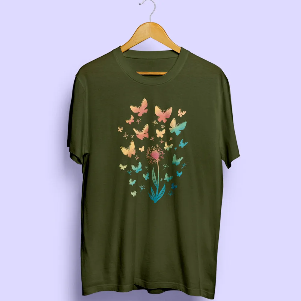 Butterflies Half Sleeve T-Shirt