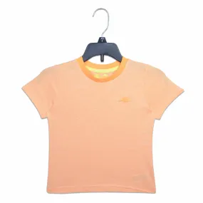 C1520 FF Stay Cool Dino Orange with white Stripes T-Shirt