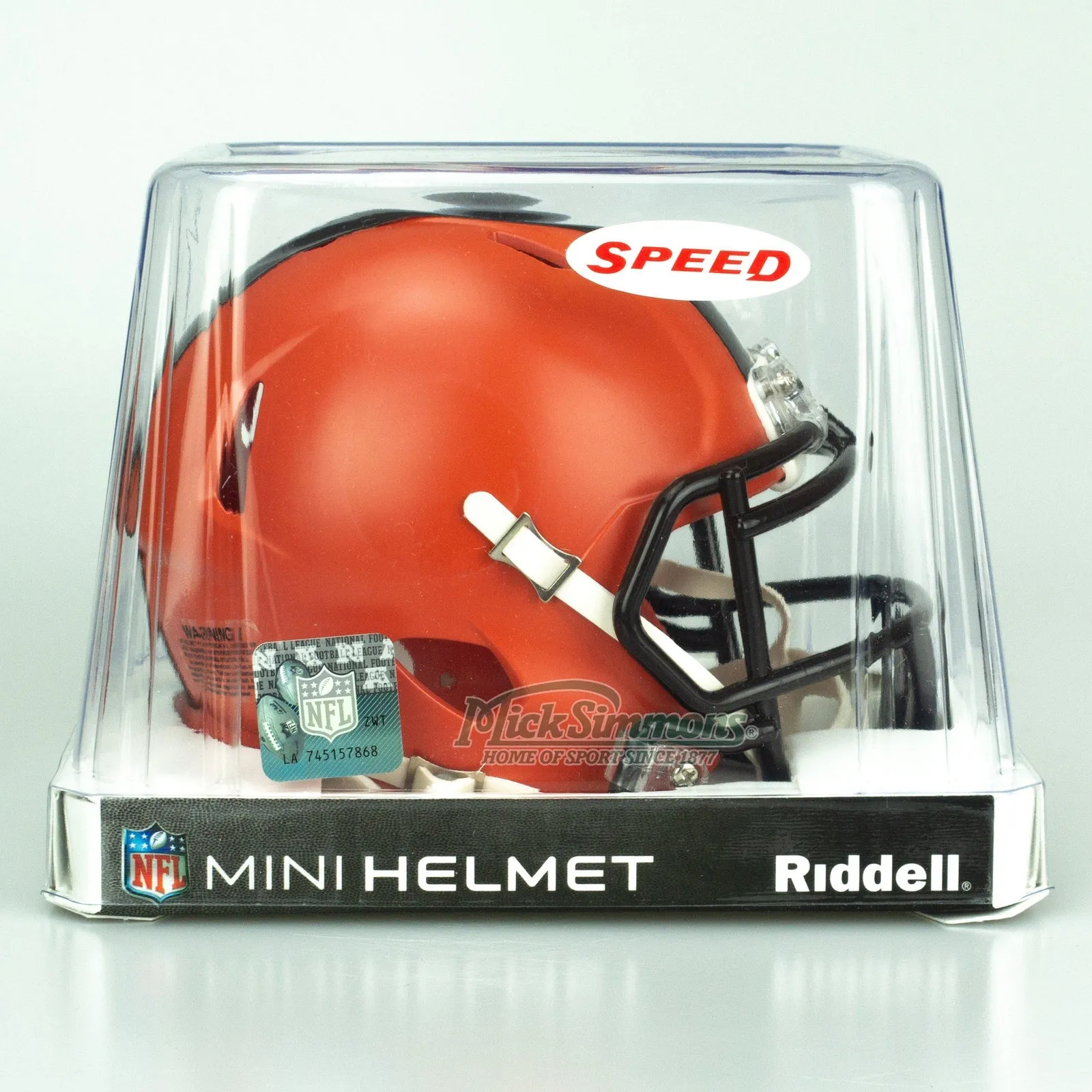 Cleveland Browns NFL Riddell Mini Replica Speed Gridiron Helmet