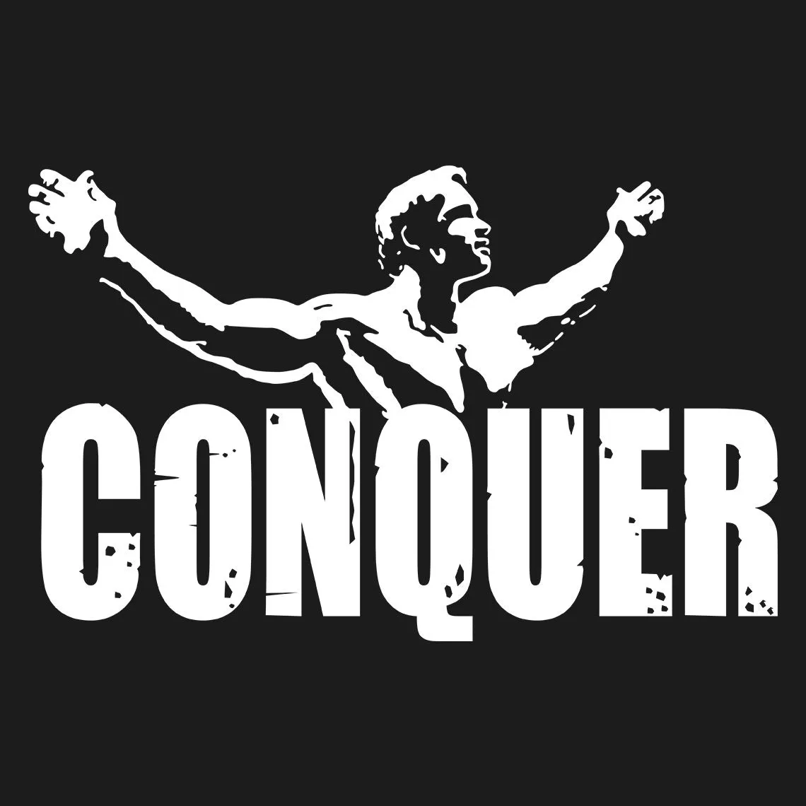 CONQUER Half Sleeve T-Shirt