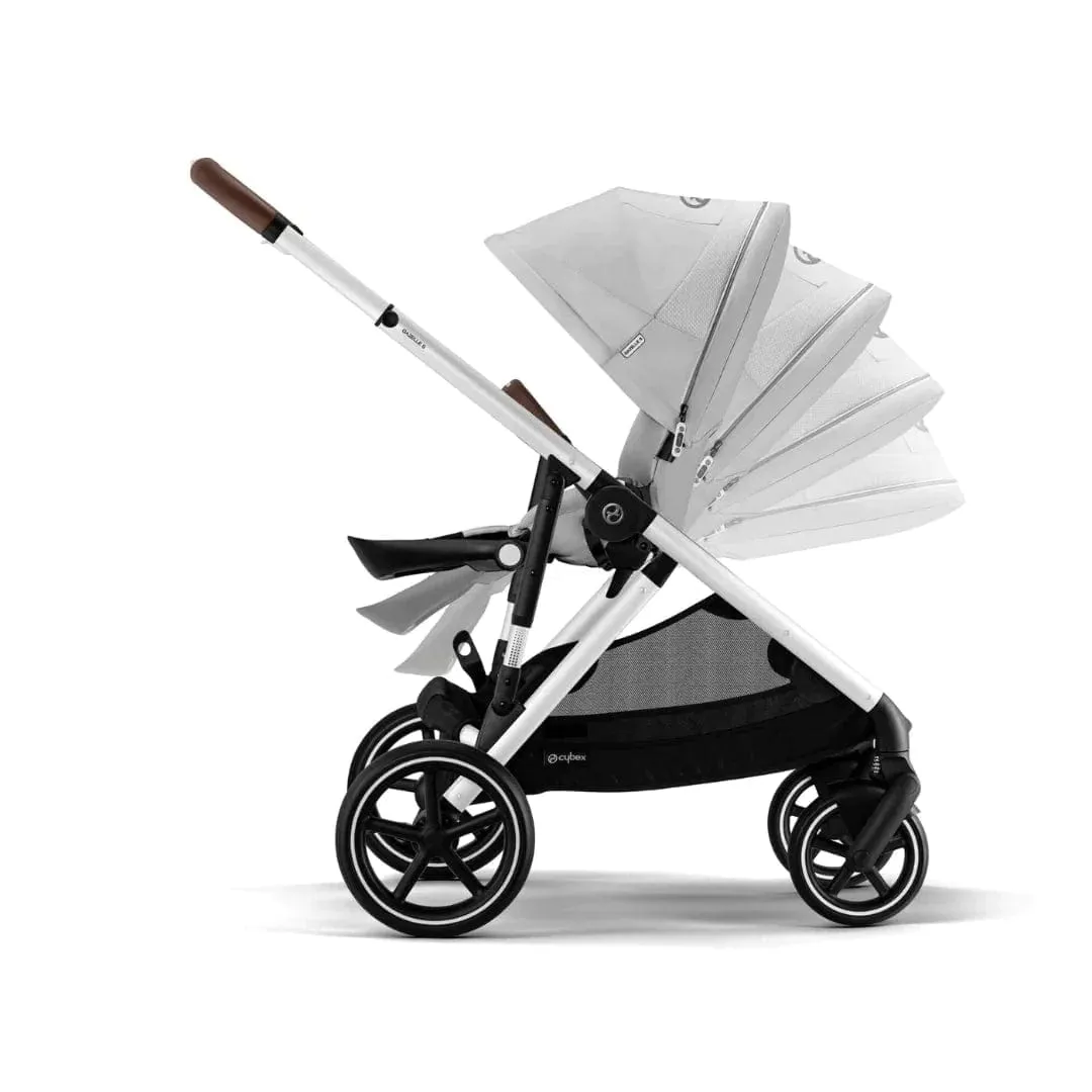 Cybex Gazelle S, Cloud G Travel System - Silver / Lava Grey