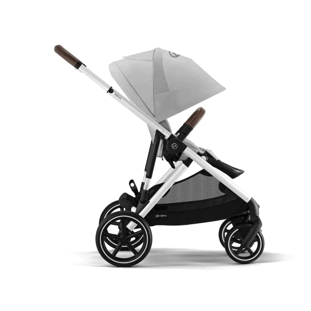 Cybex Gazelle S, Cloud G Travel System - Silver / Lava Grey