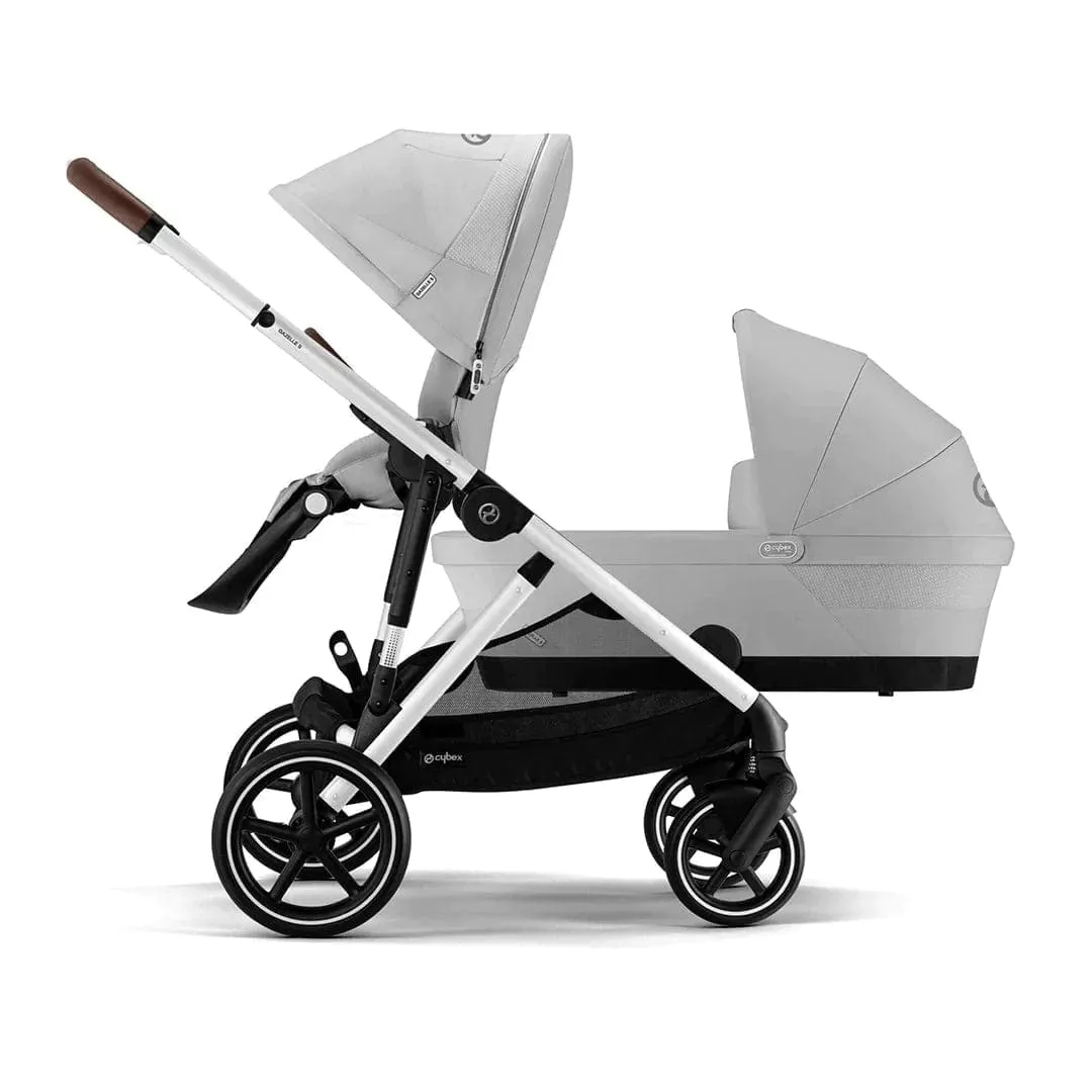 Cybex Gazelle S, Cloud G Travel System - Silver / Lava Grey