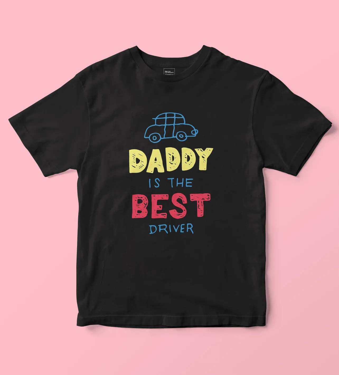 Daddy is the best driver Kids Tshirt