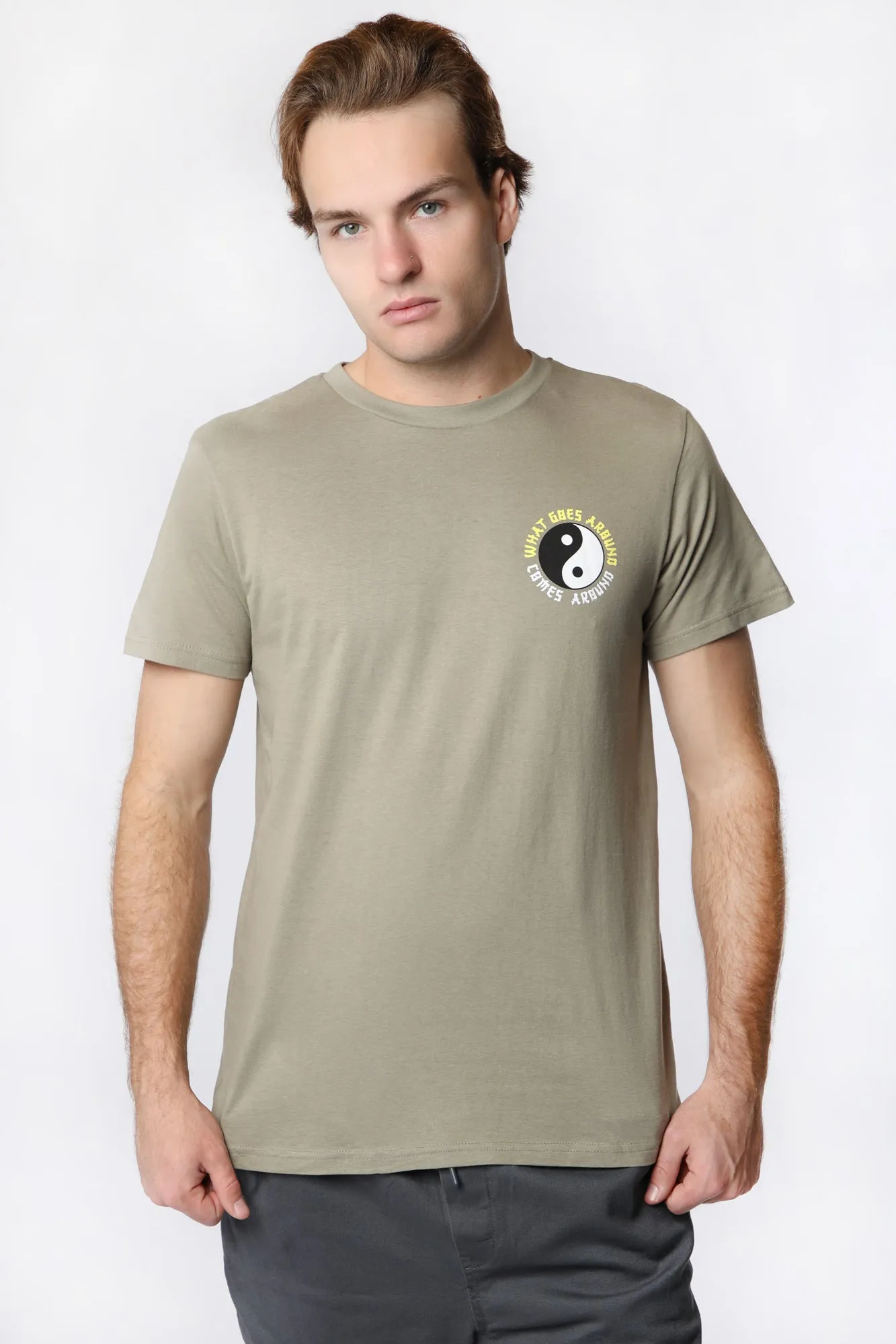 Death Valley Mens Yin-Yang T-Shirt