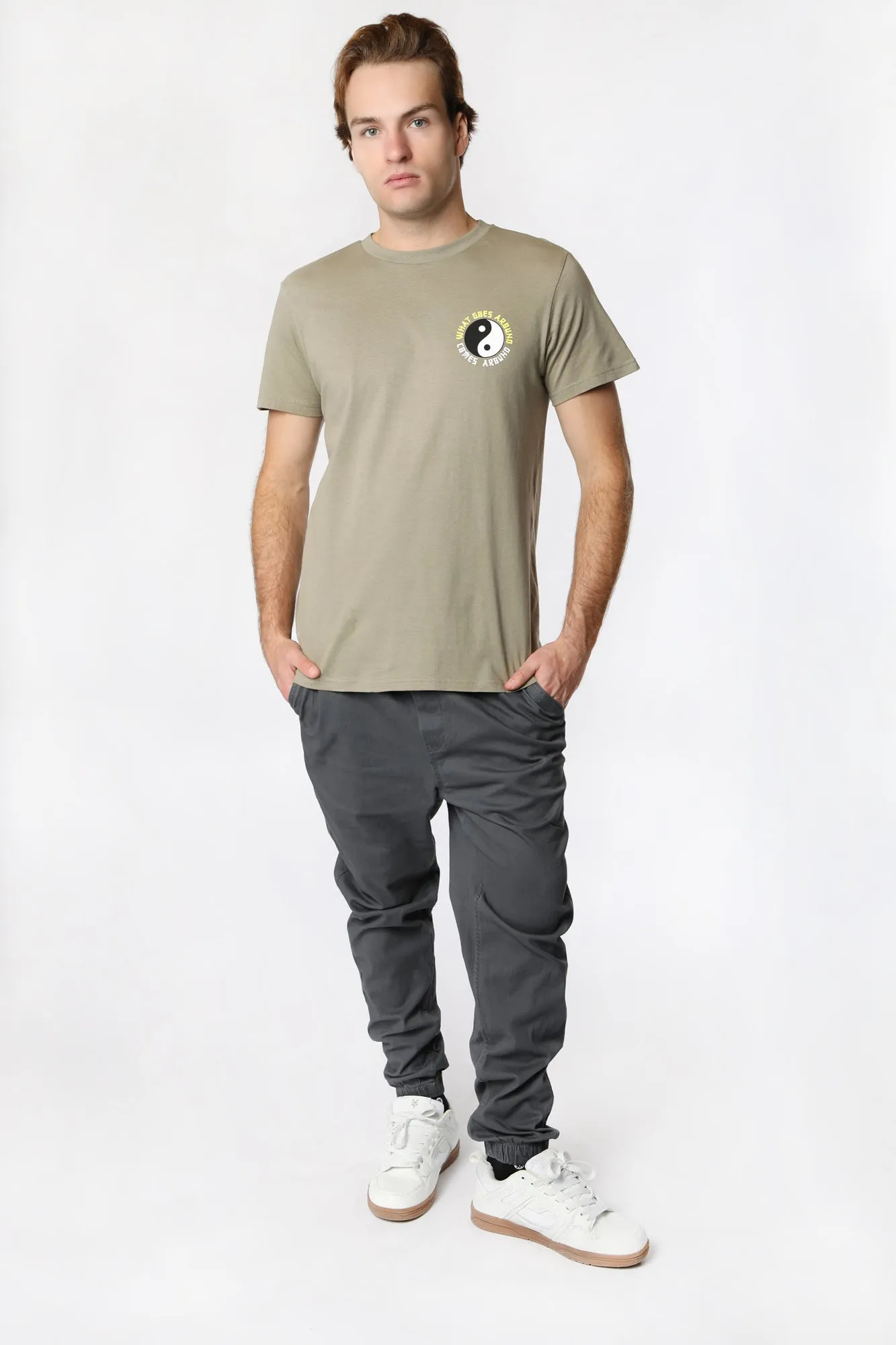 Death Valley Mens Yin-Yang T-Shirt