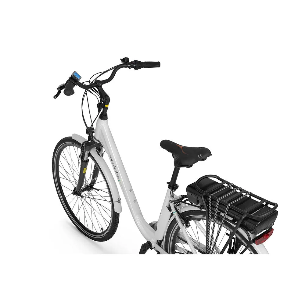 Električno mestno kolo Ecobike Traffic 522Wh/630Wh, White