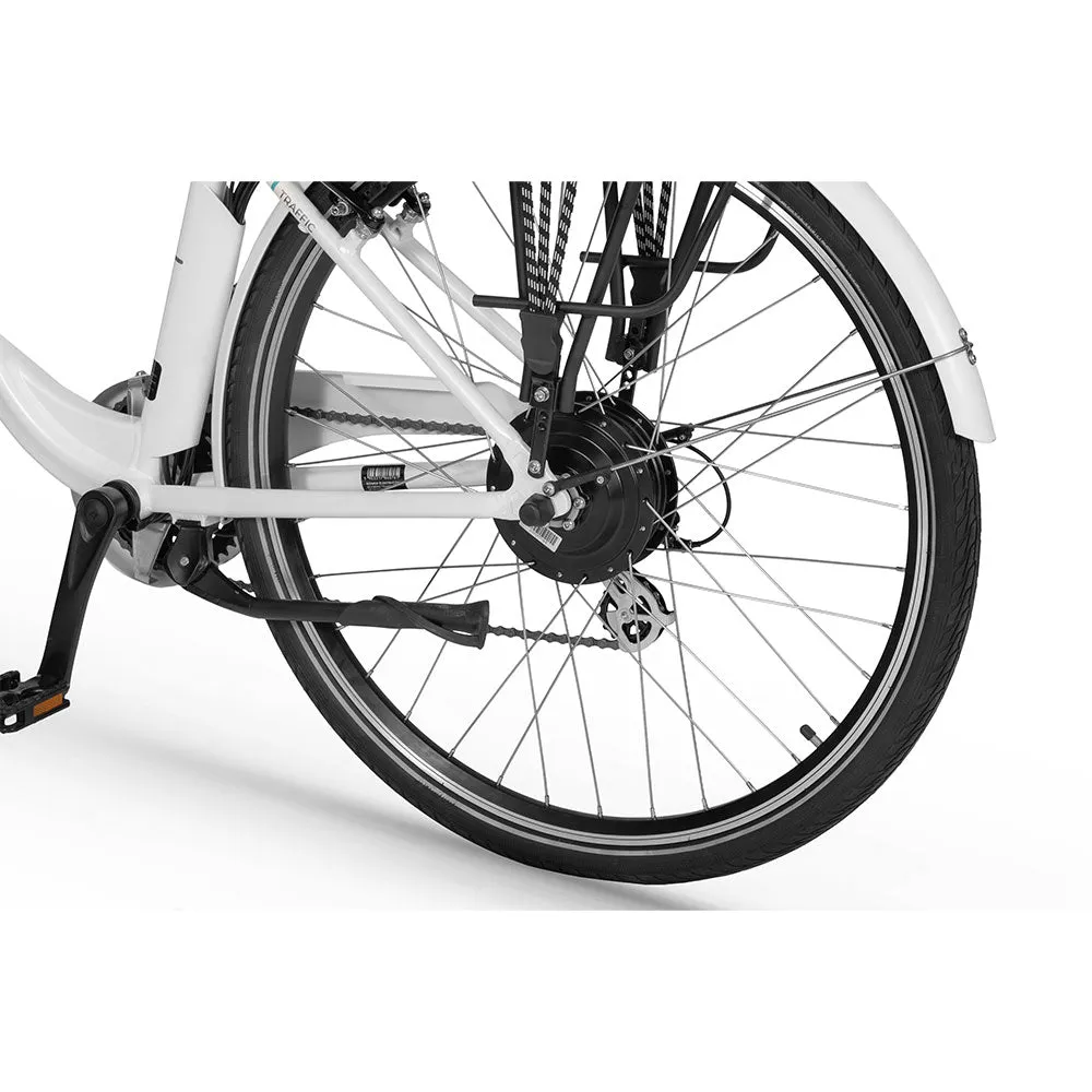 Električno mestno kolo Ecobike Traffic 522Wh/630Wh, White