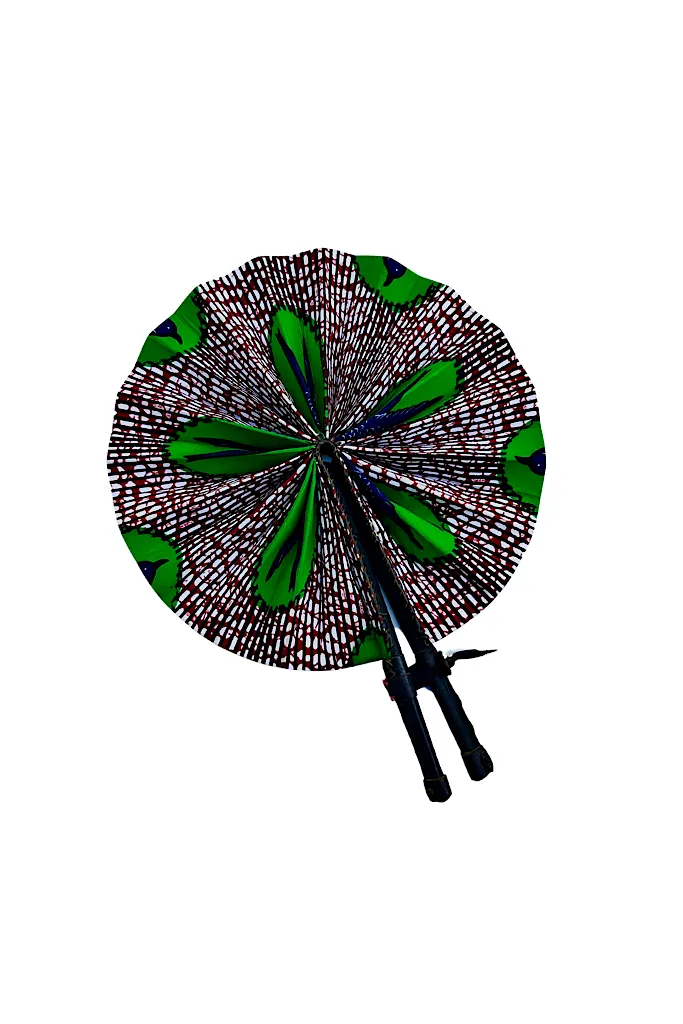 Fancy Ankara Foldable Fan