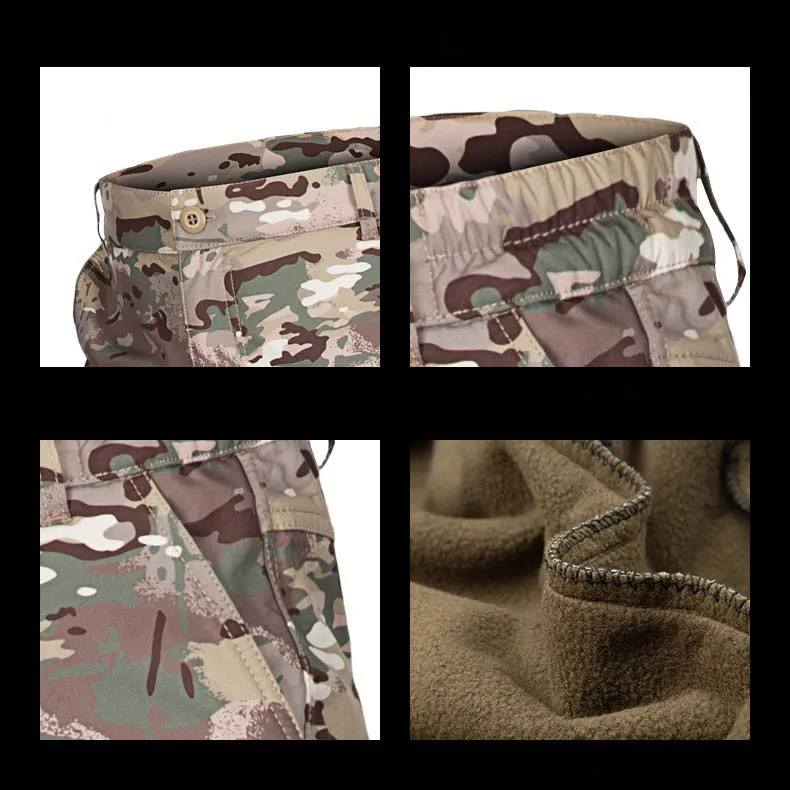 Fleecing Tactical Warm Designs Cargo Pants