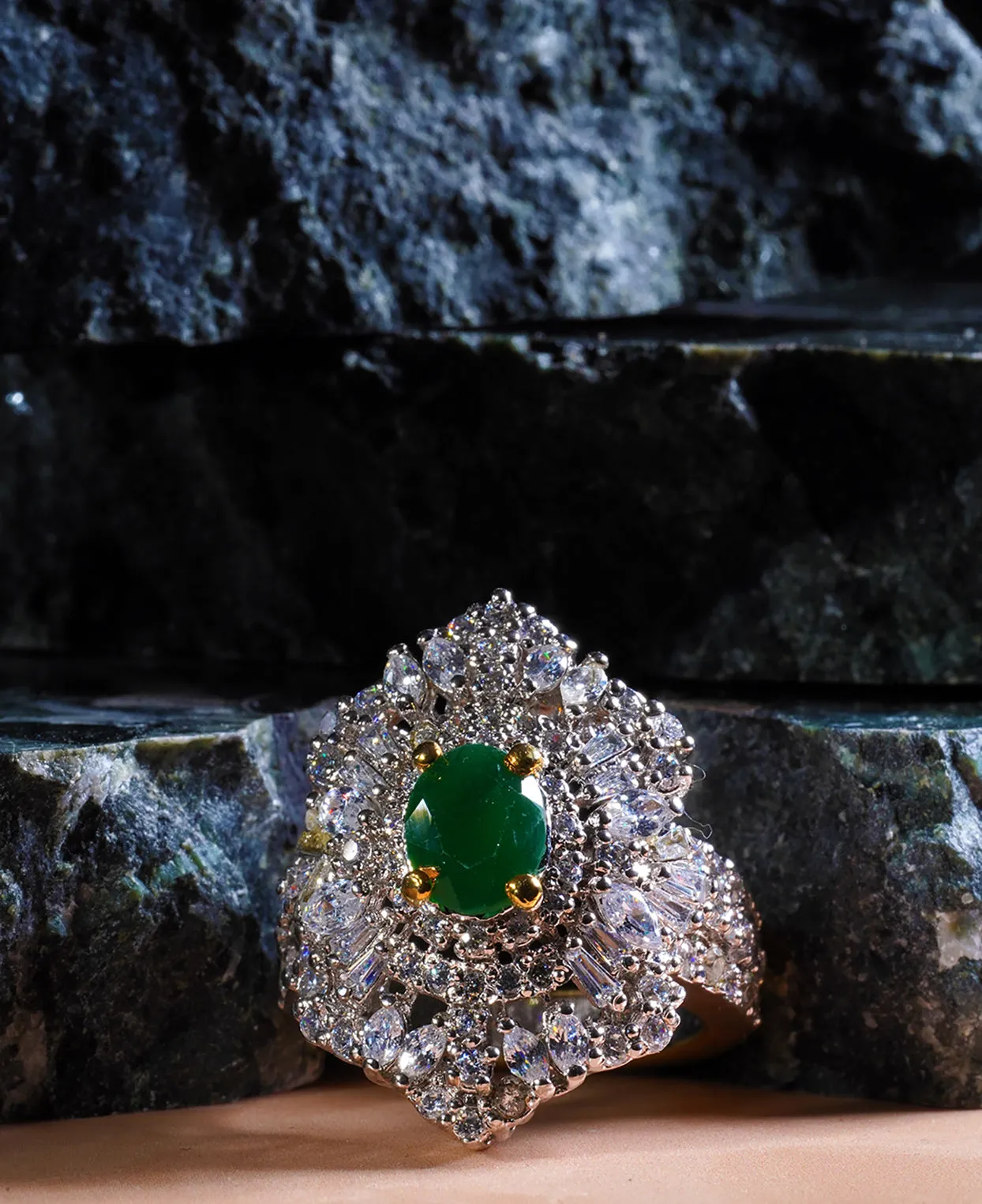 Jade Crown Royalty Ring 2