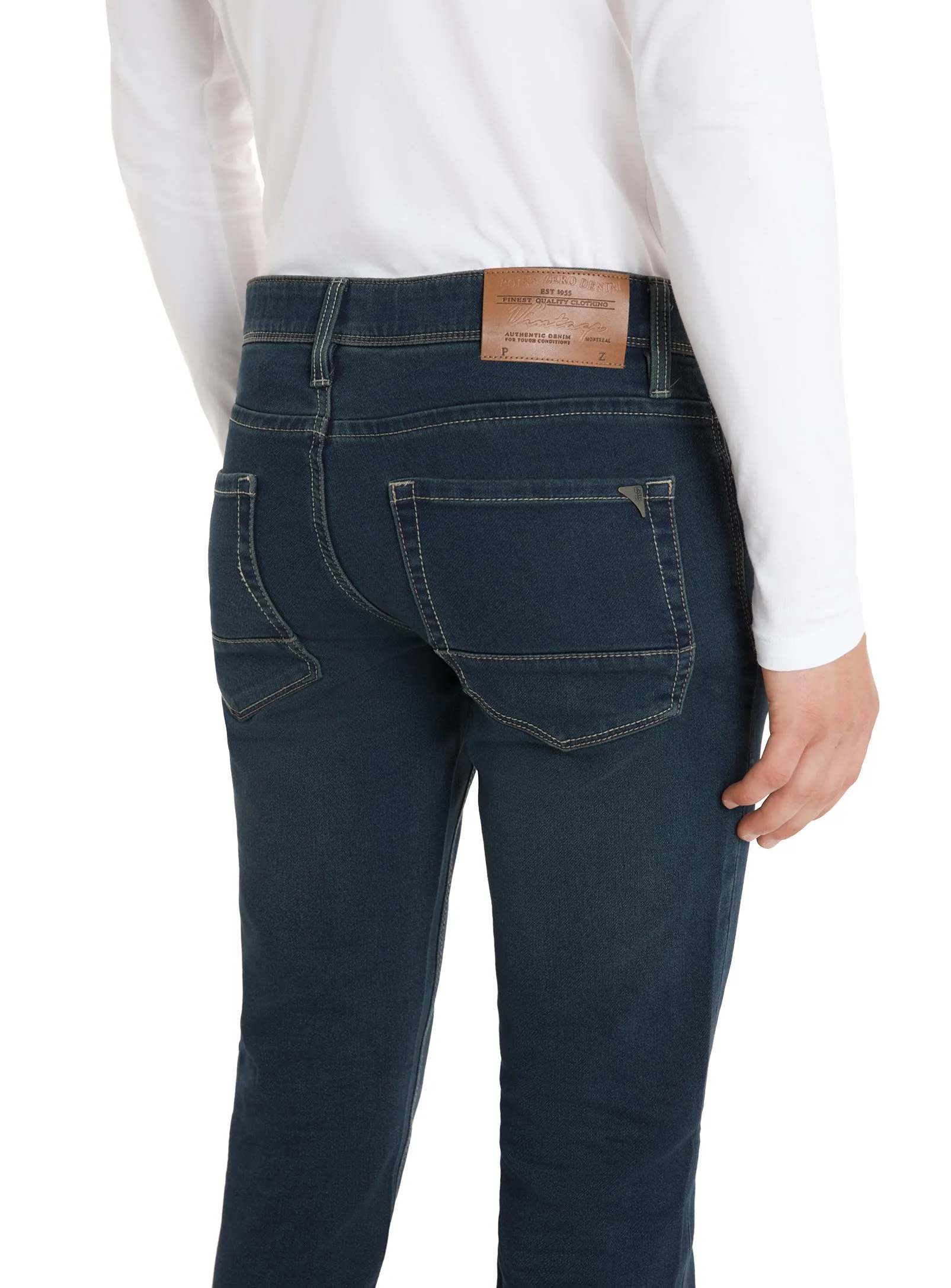 JAMIE | Recycled fit stretch jeans||JAMIE |Jeans stretch de coupe recyclée