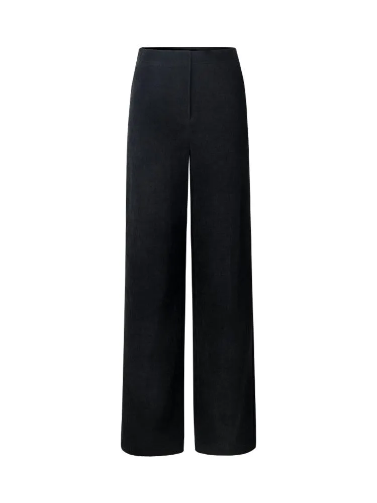 Knit Straight Full Length Pants