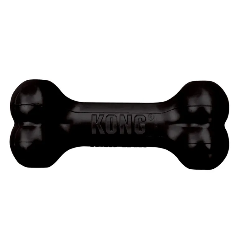 Kong Hueso de Caucho Extreme Negro Juguete para Perro