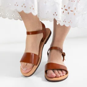 Krino sandals (camel)