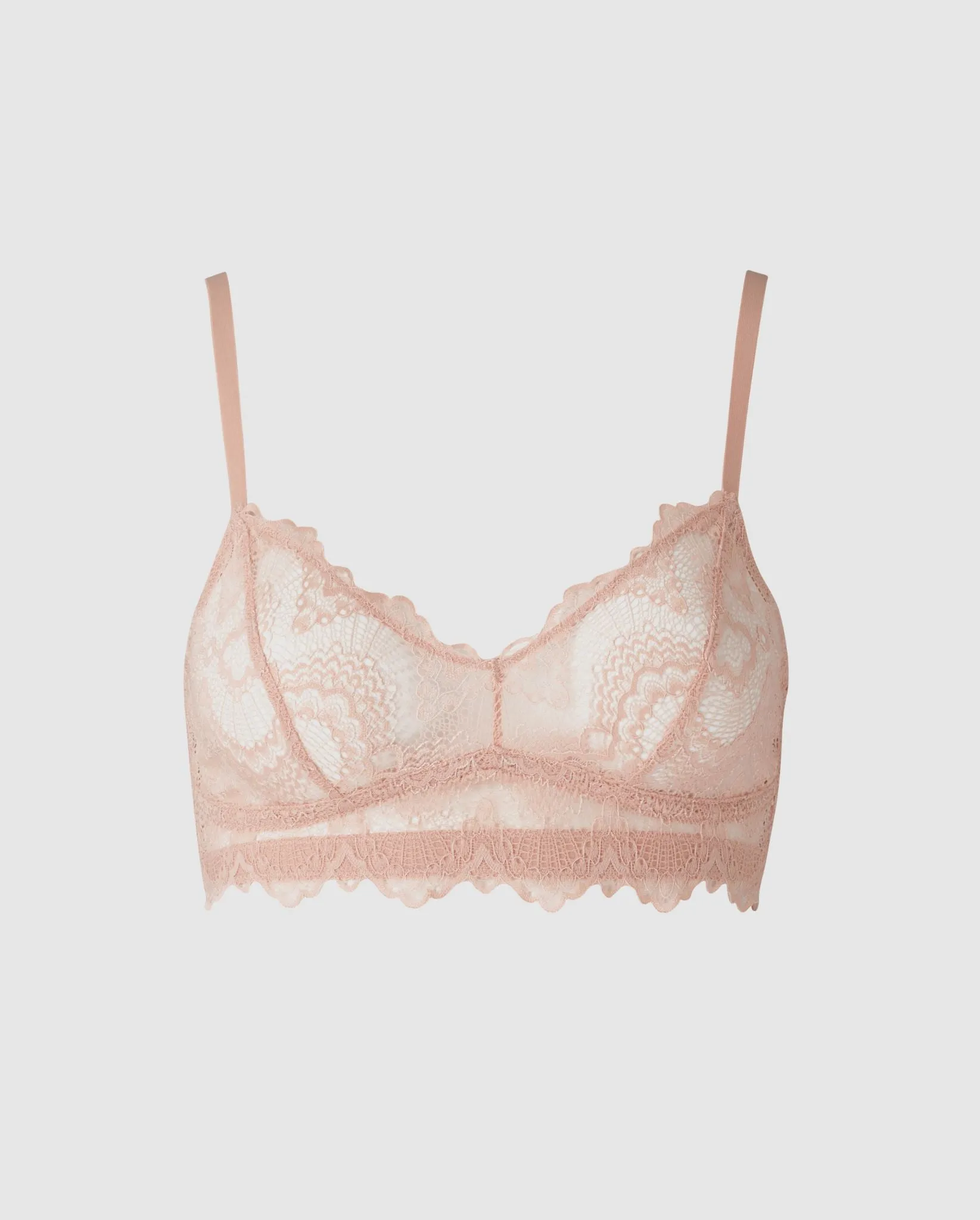 Lace Balconette Nude