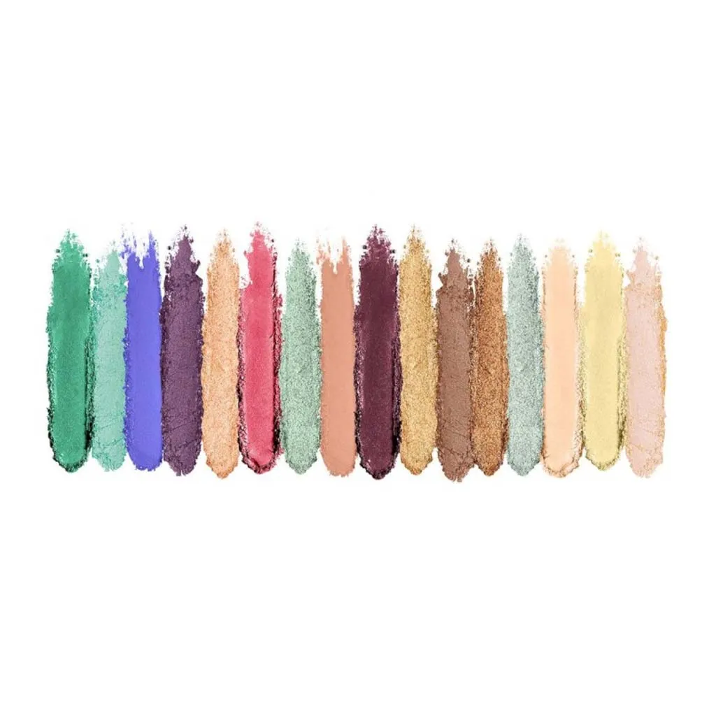 LACOLORS 16 Color Paleta de Sombras