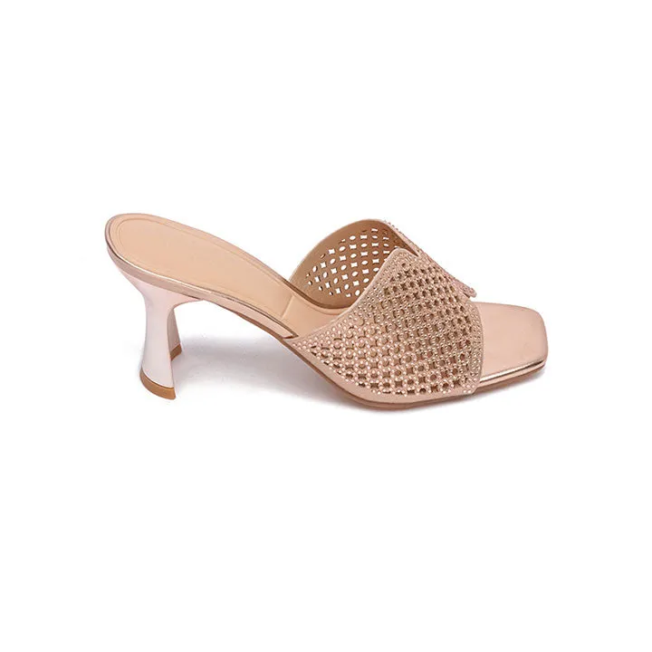 Laser Cut Diamante Sandal BB 38