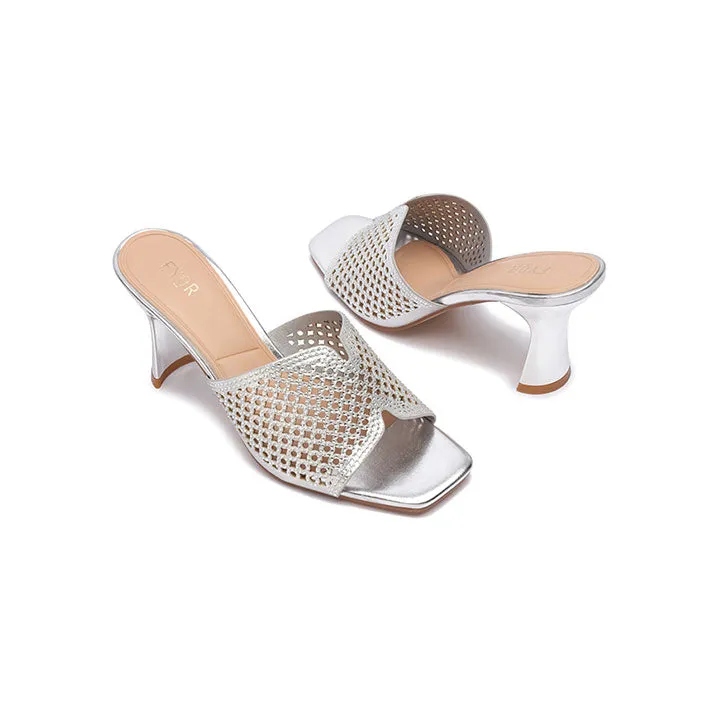 Laser Cut Diamante Sandal BB 38