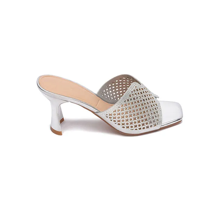 Laser Cut Diamante Sandal BB 38