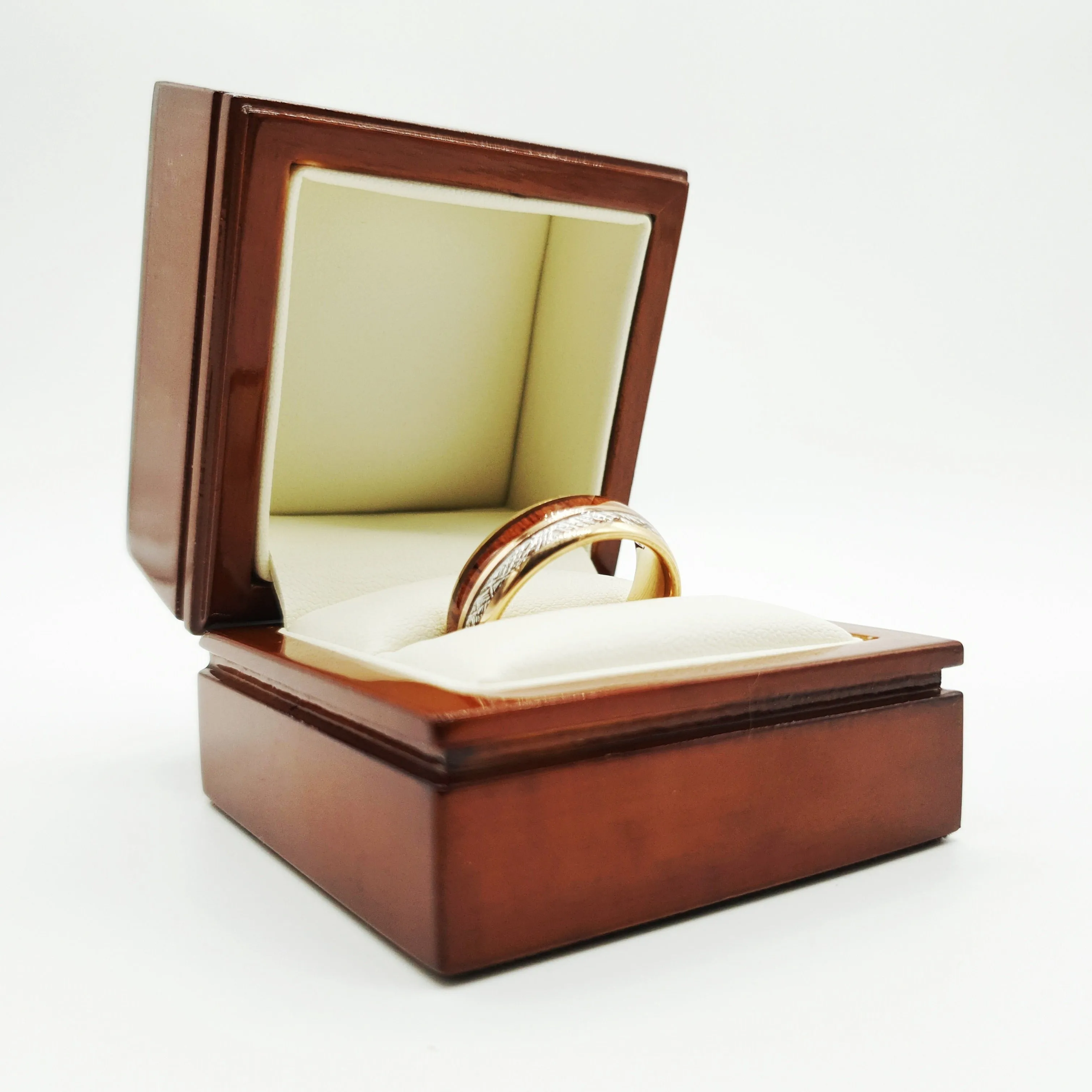 Luxury Wood Ring Box