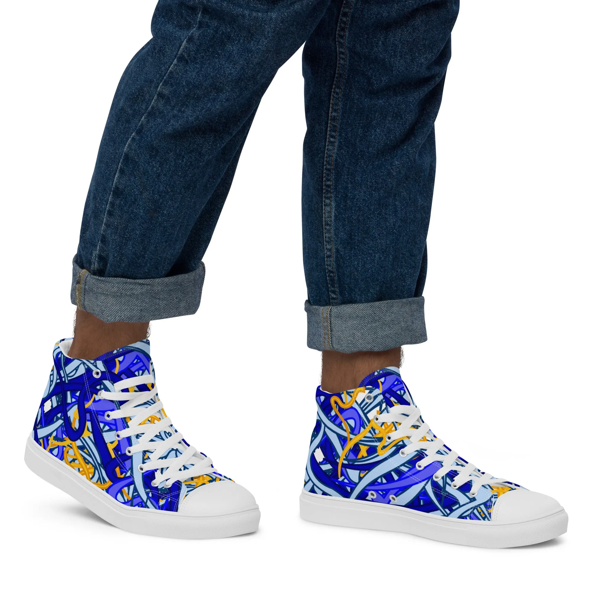 Men’s high top canvas shoes Circular