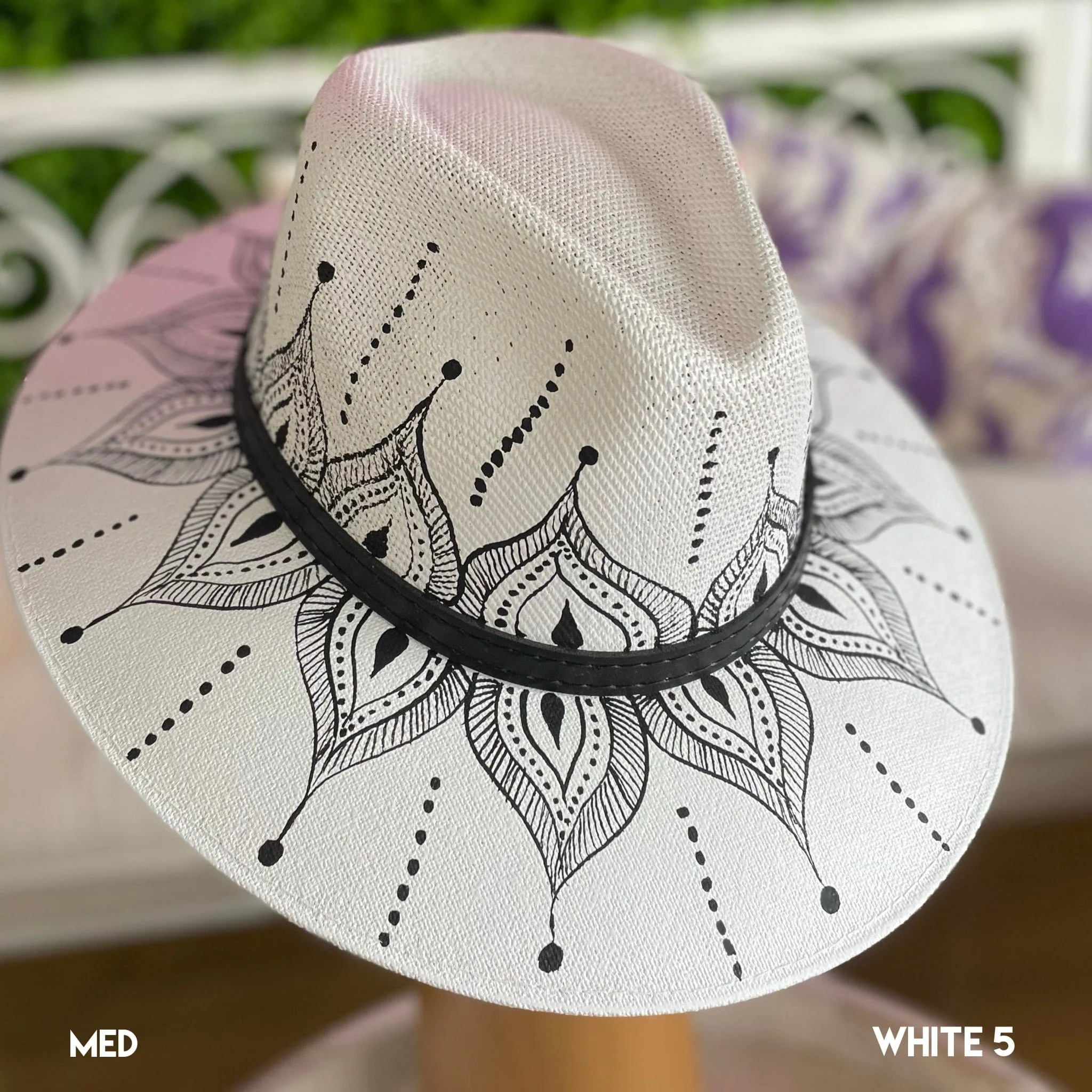 Mexican Hand Painted Sun Hat