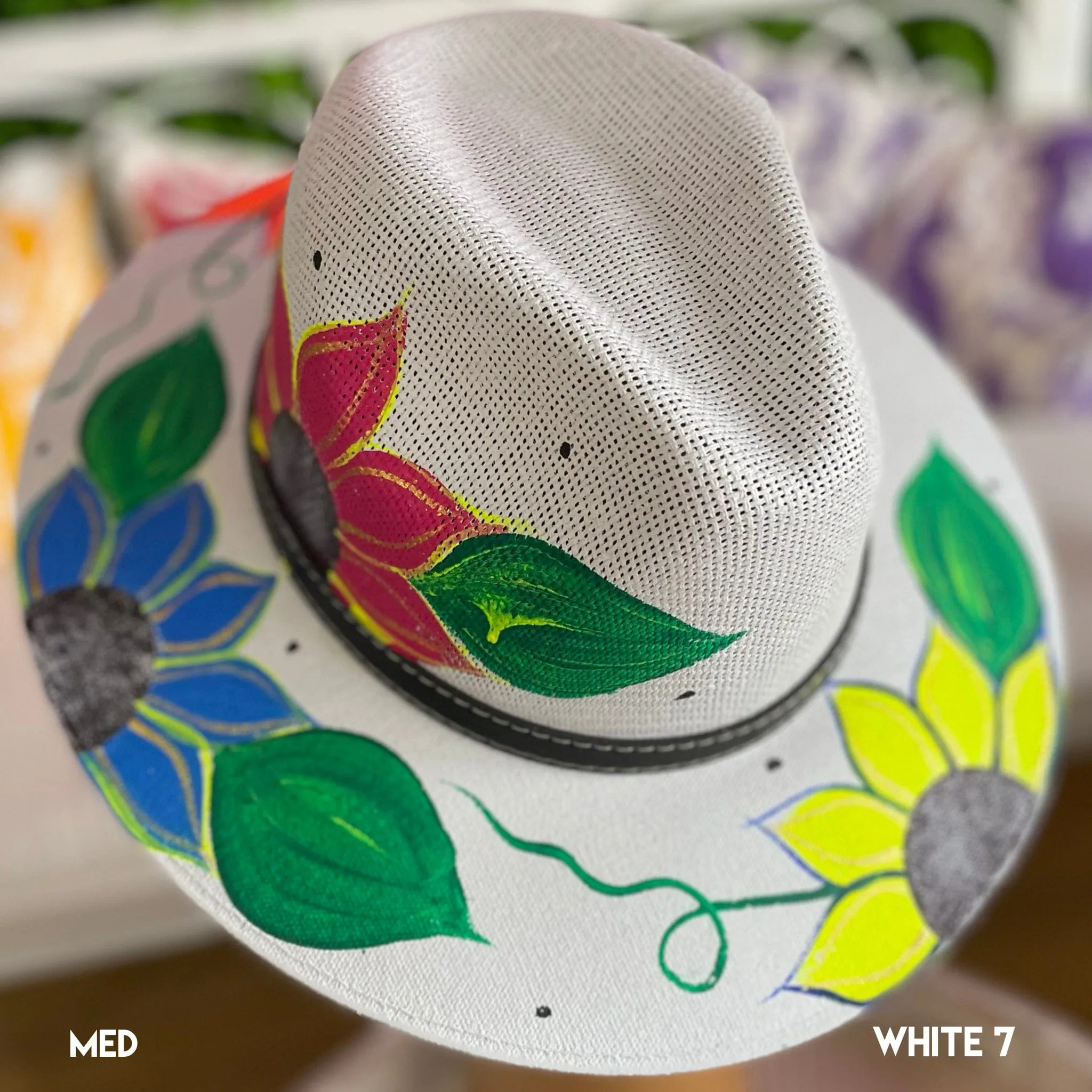 Mexican Hand Painted Sun Hat