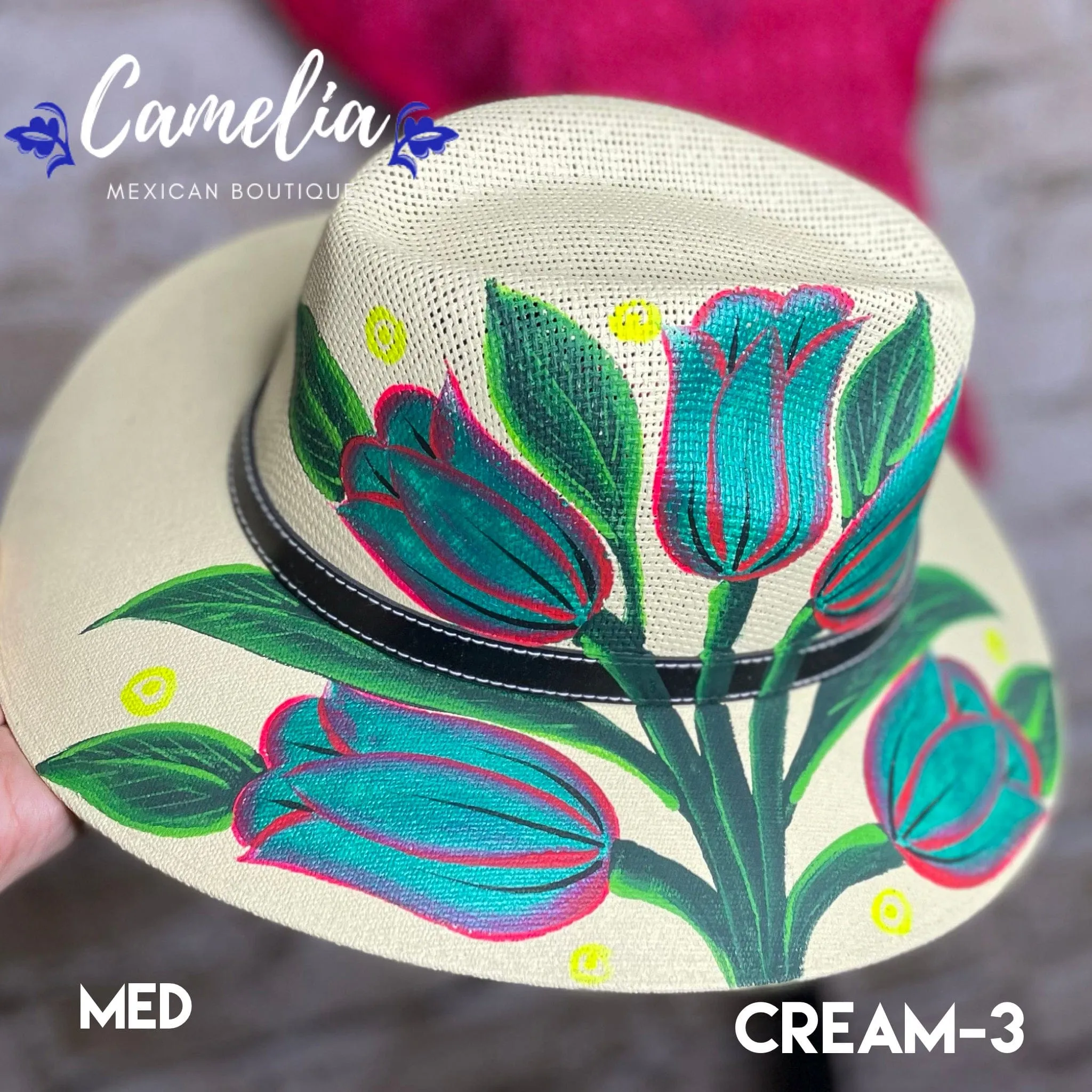 Mexican Hand Painted Sun Hat