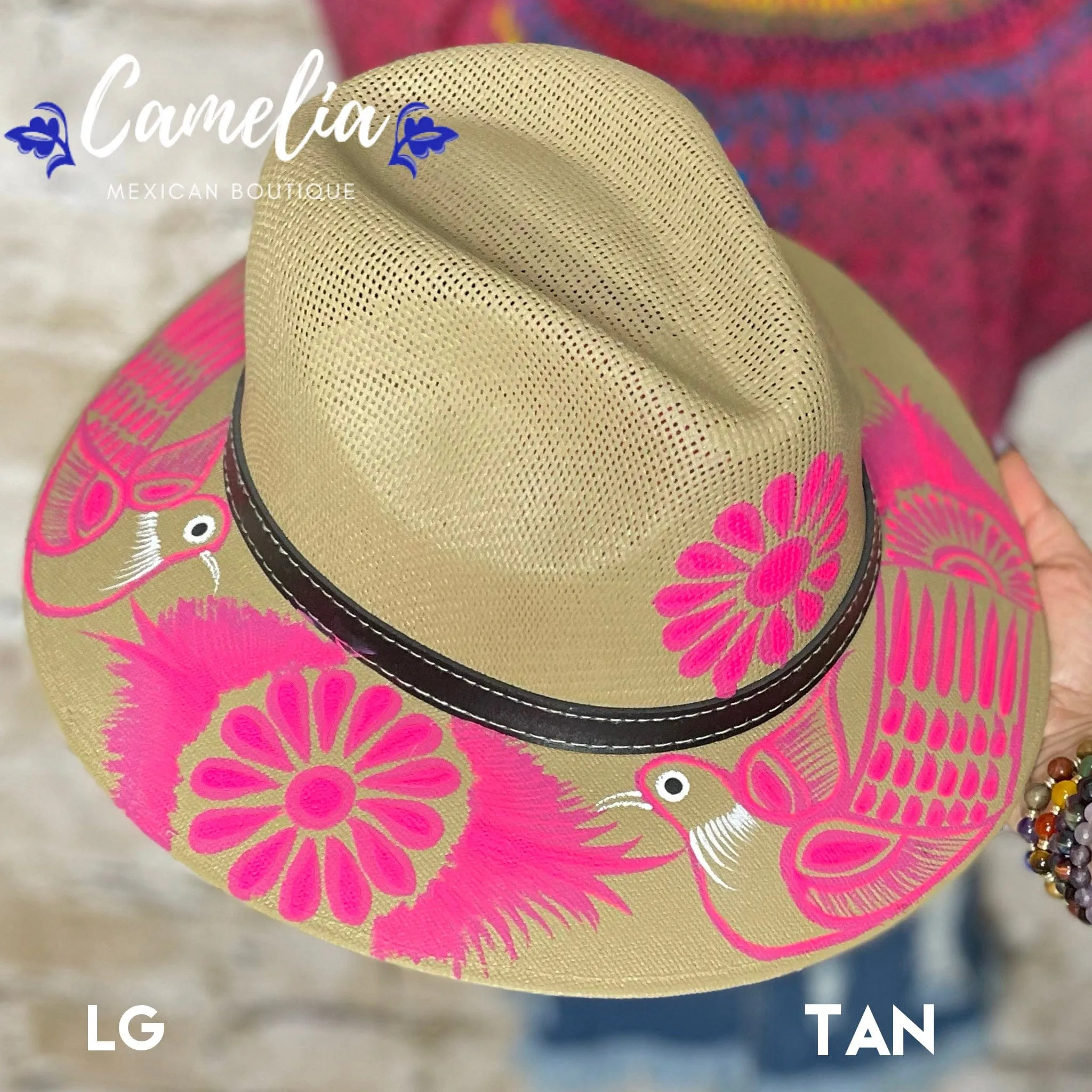 Mexican Hand Painted Sun Hat